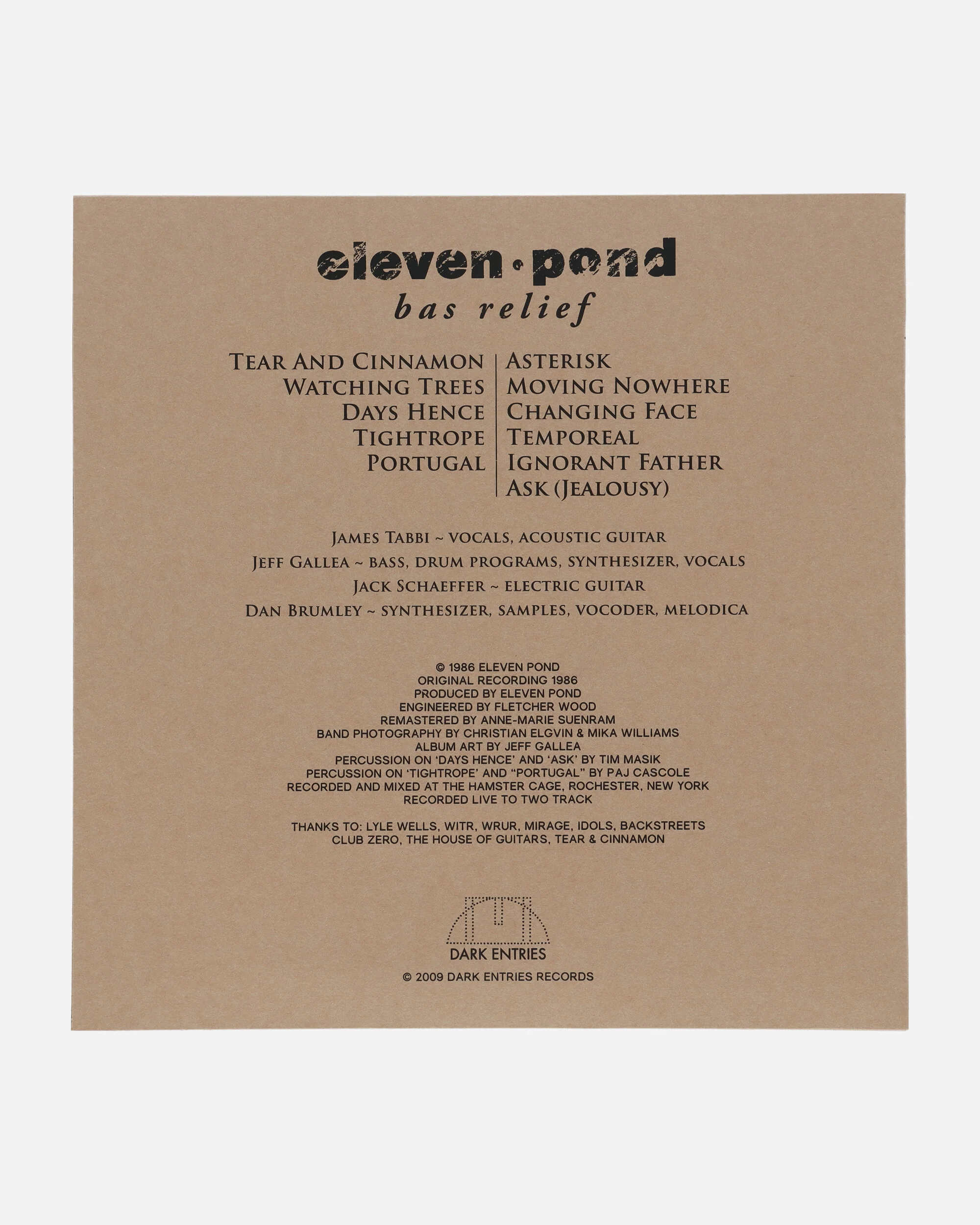 Bas Relief - Eleven Pond Vinyl - Image 2