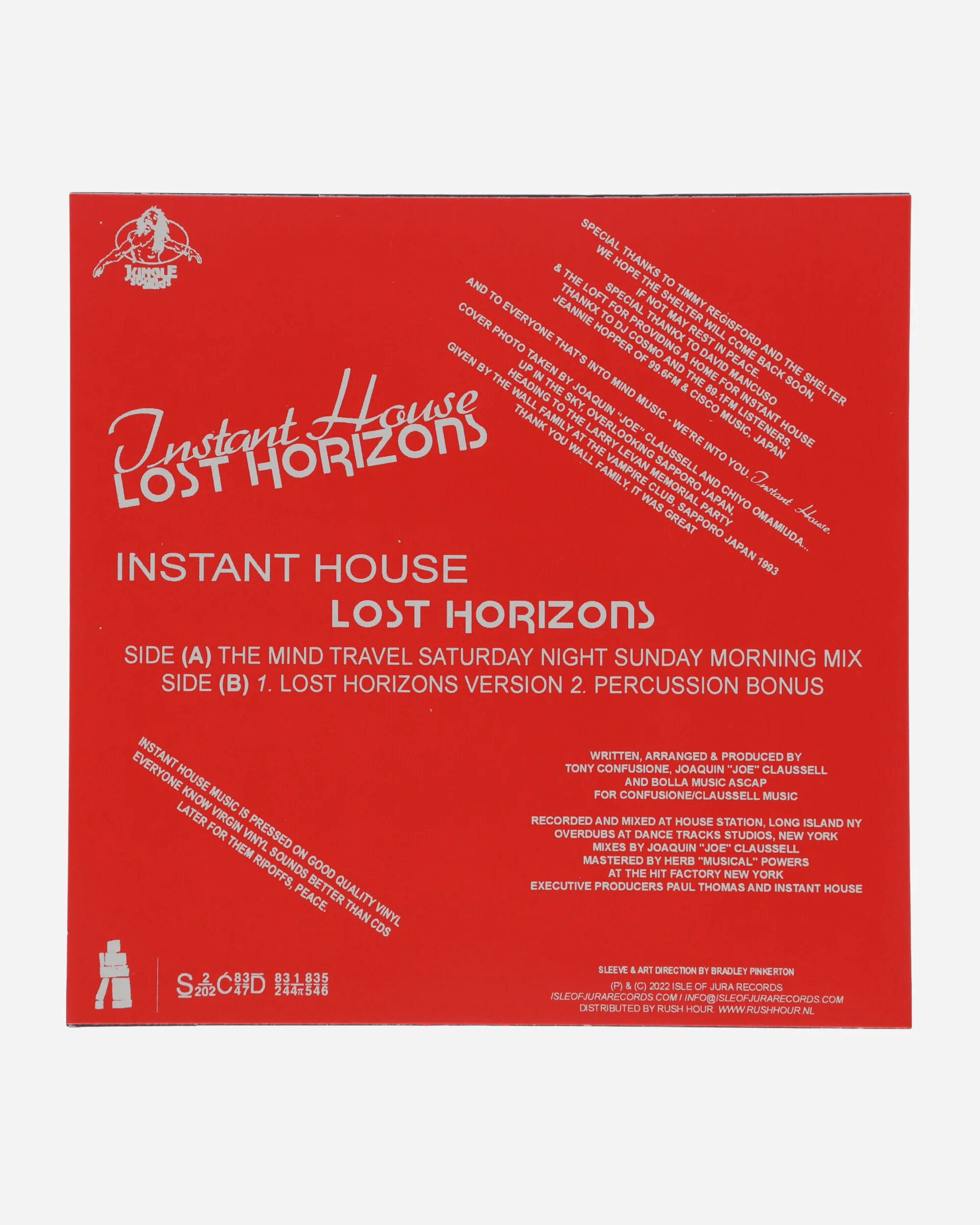 Lost Horizons - Instant House (Joe Claussell) Vinyl - Image 2