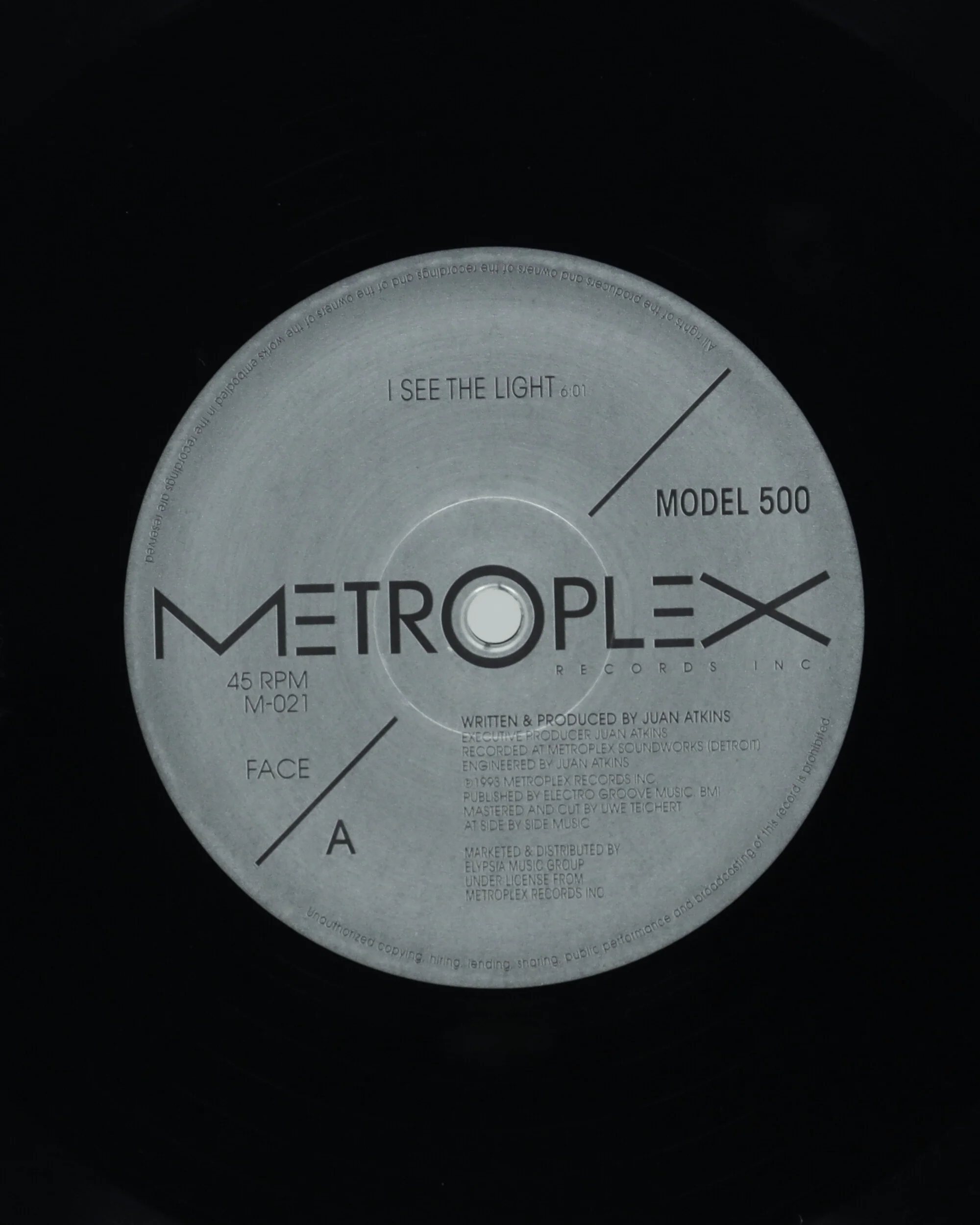 I See The Light / Pick Up The Flow (Remastered) - Model 500 Vinyl - Image 6