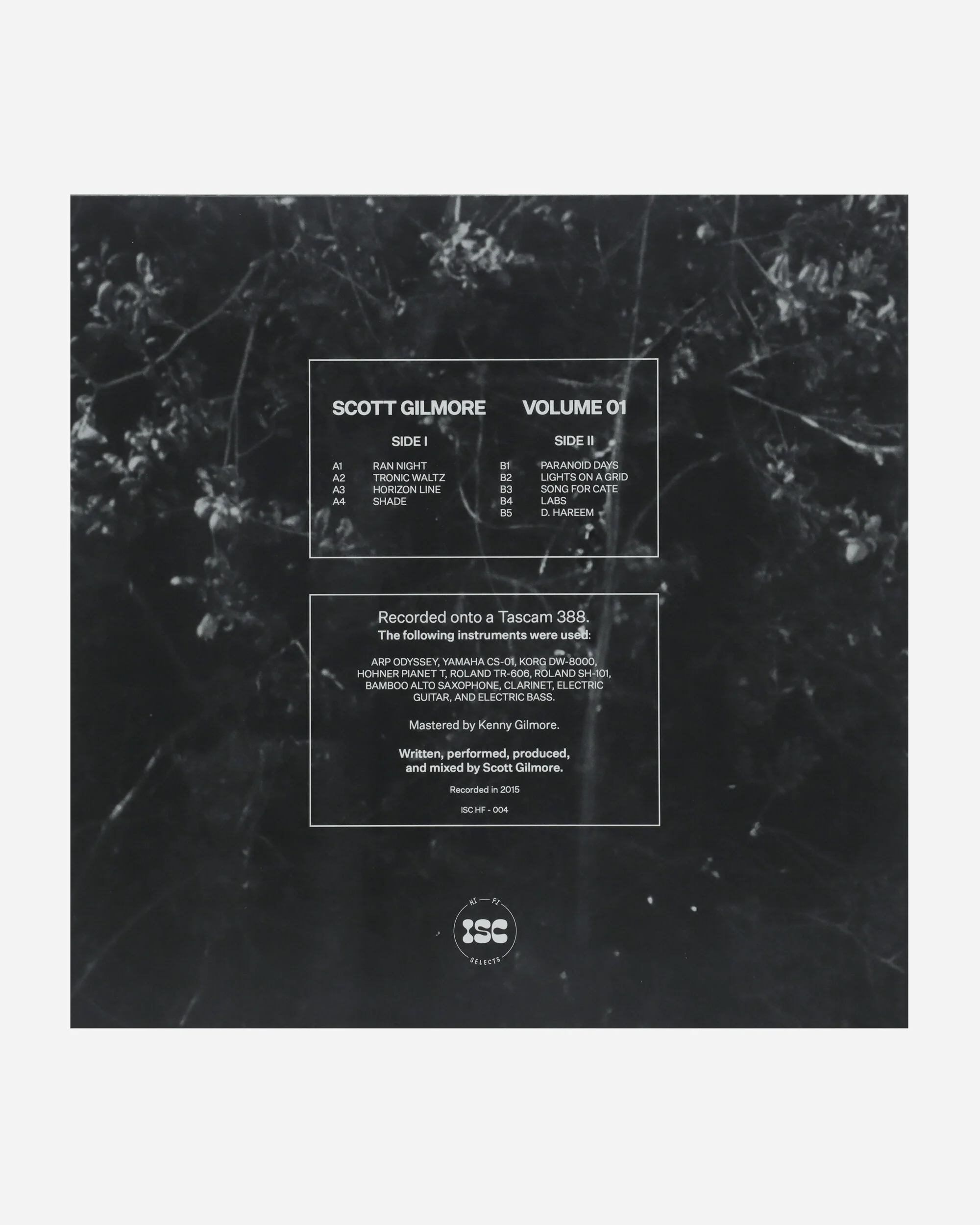 Volume 01 -  Scott Gilmore Vinyl - Image 2