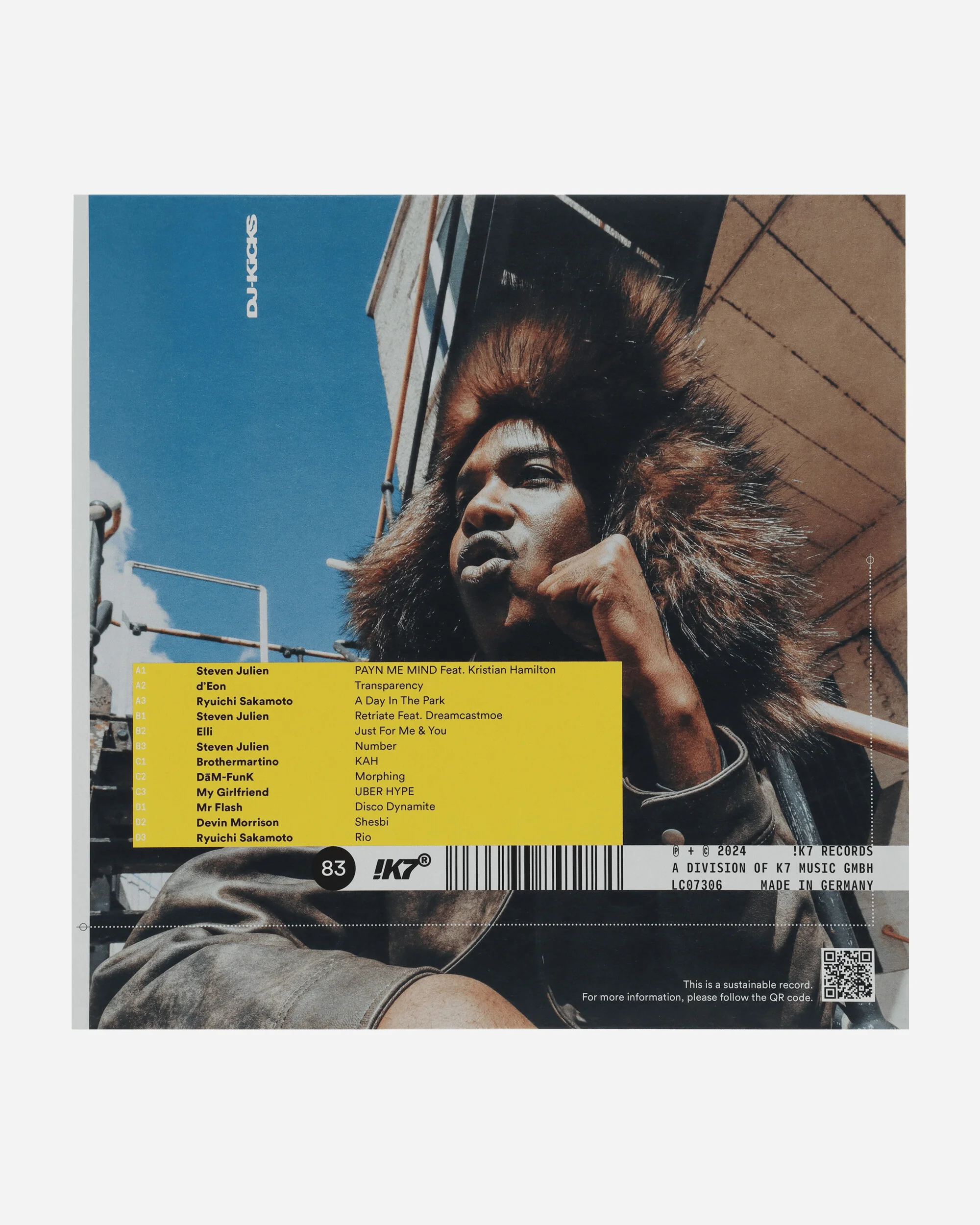 DJ-Kicks: Steven Julien - Steven Julien Vinyl - Image 3
