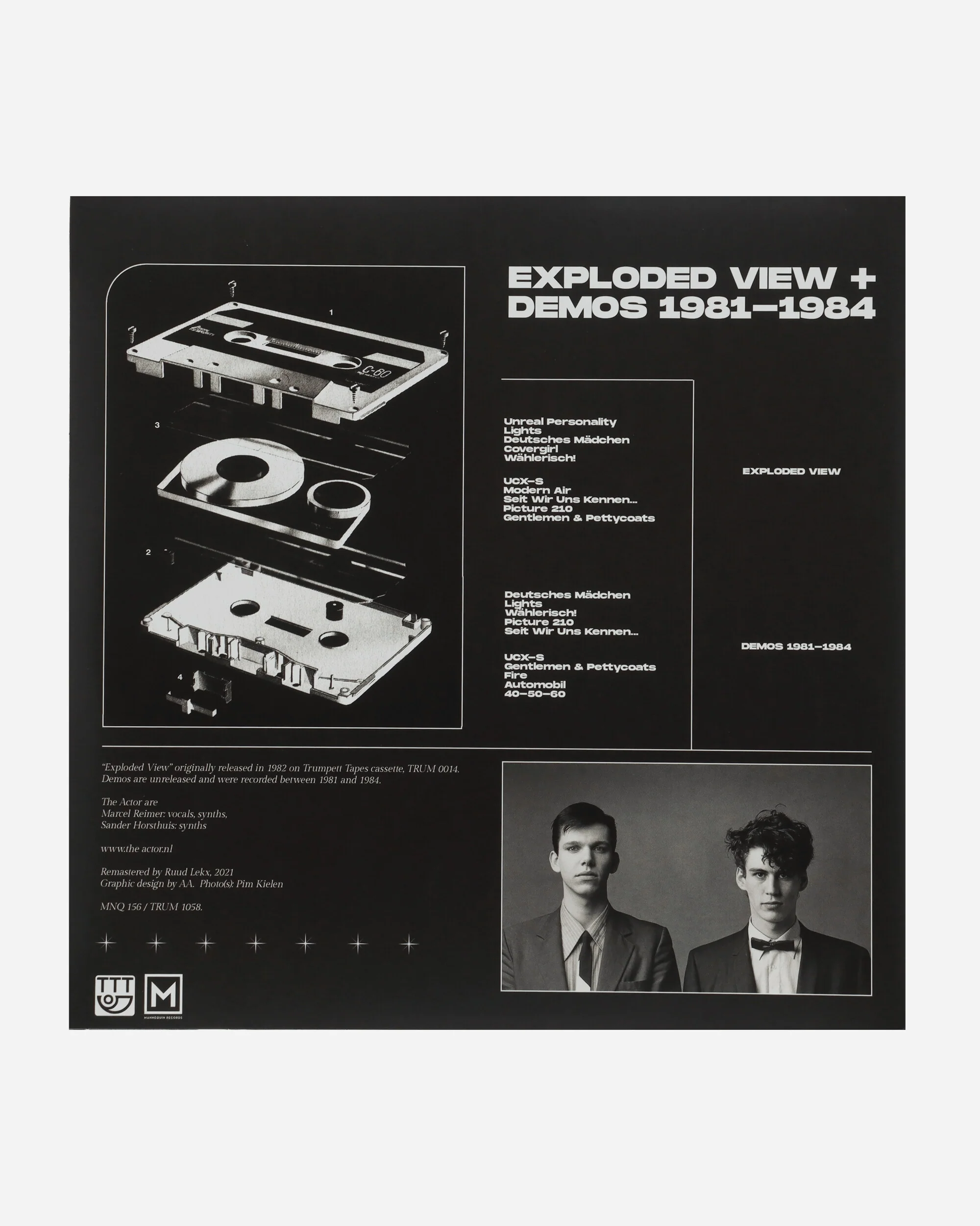 Exploded View + Demos 1981-1984 - The Actor Vinyl - Image 2