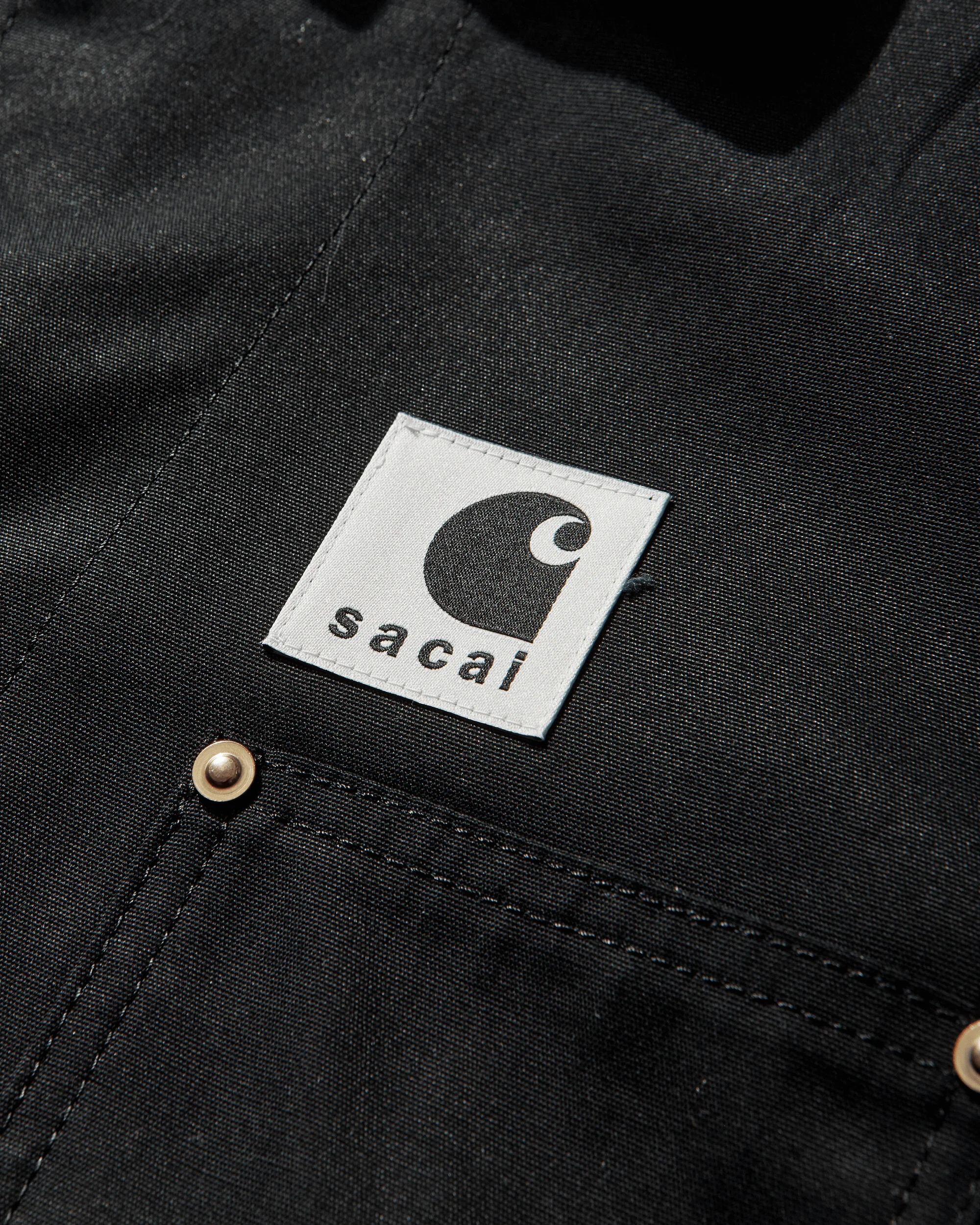 Carhartt WIP Duck Shirt Black - Image 3