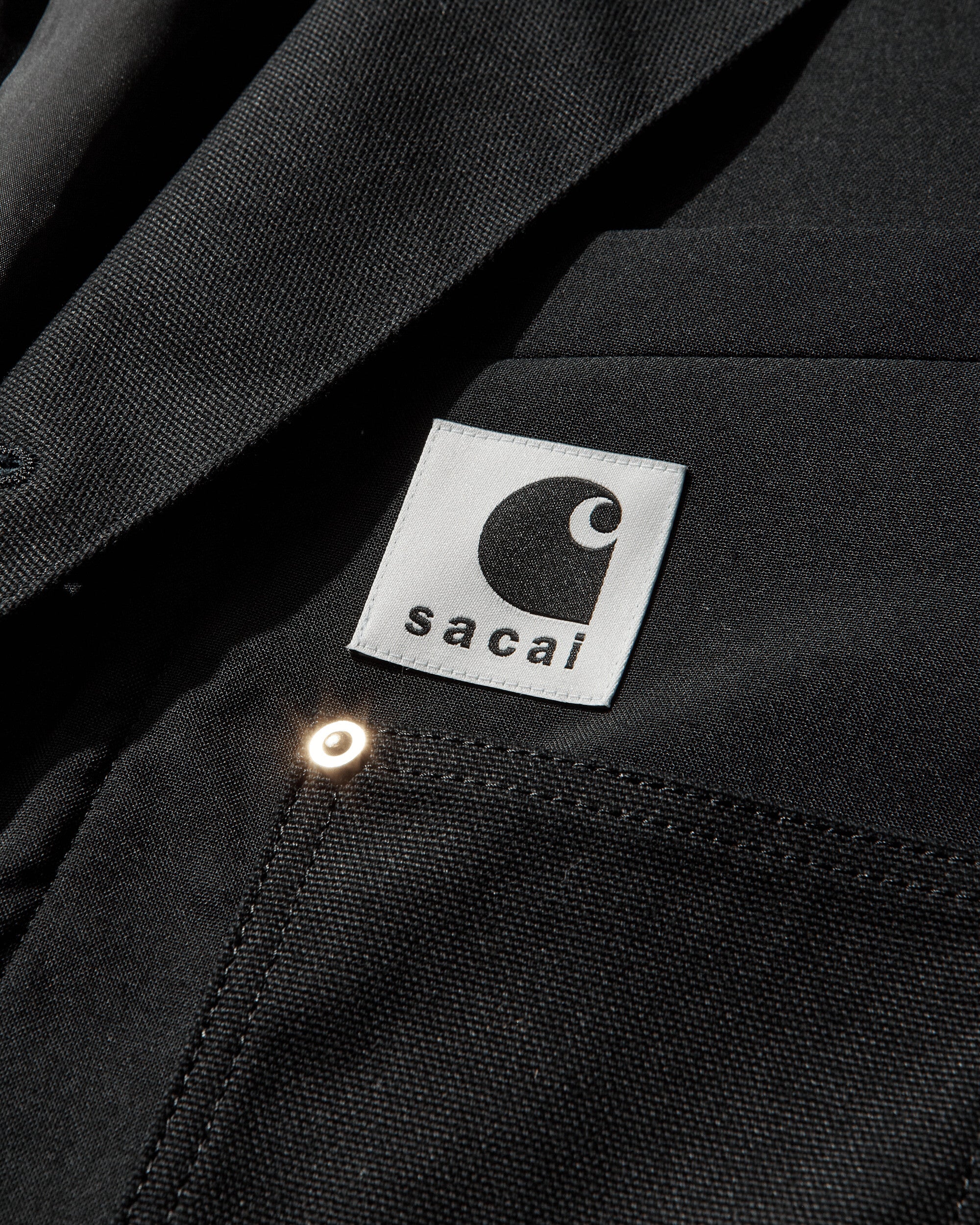 Carhartt WIP Suiting x Duck Jacket Black - Image 3
