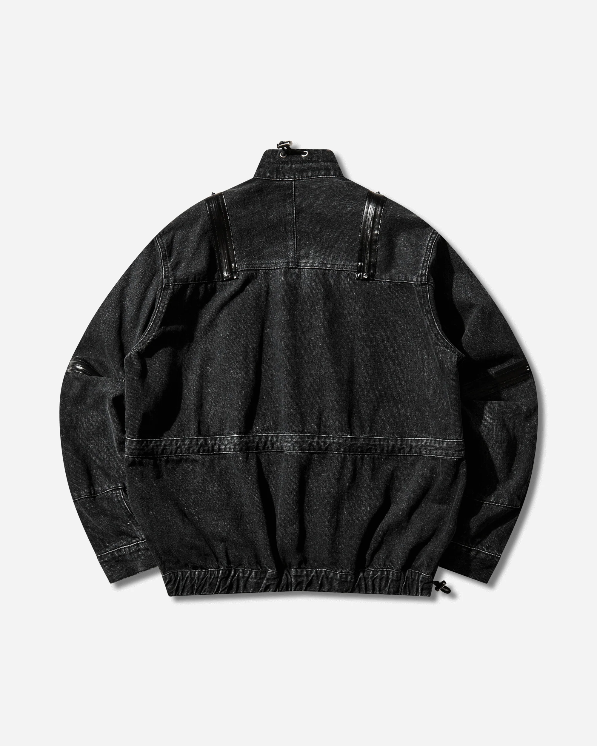 Men's Denim Blouson Black - Image 2