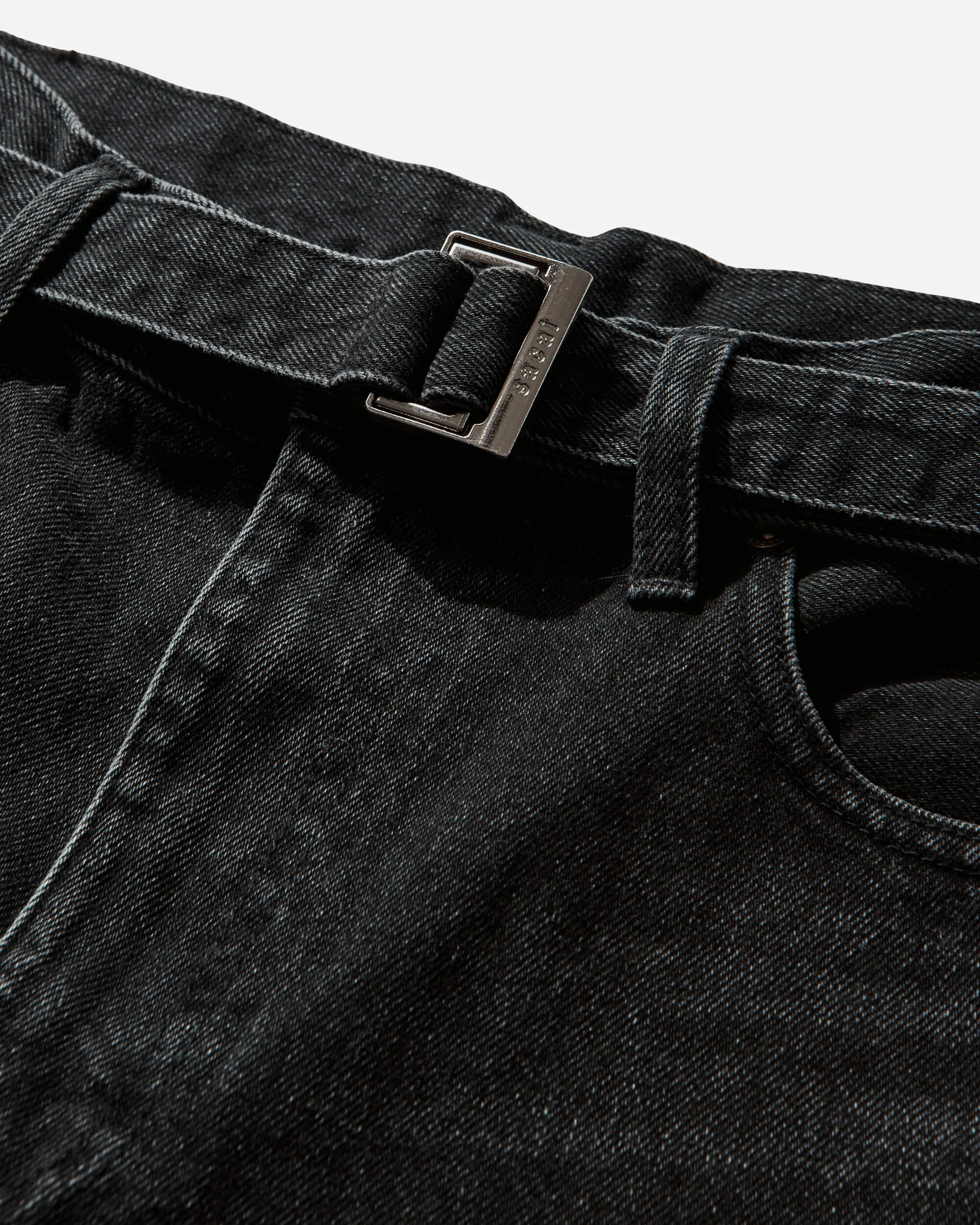 Men's Denim Pants Black - Image 3