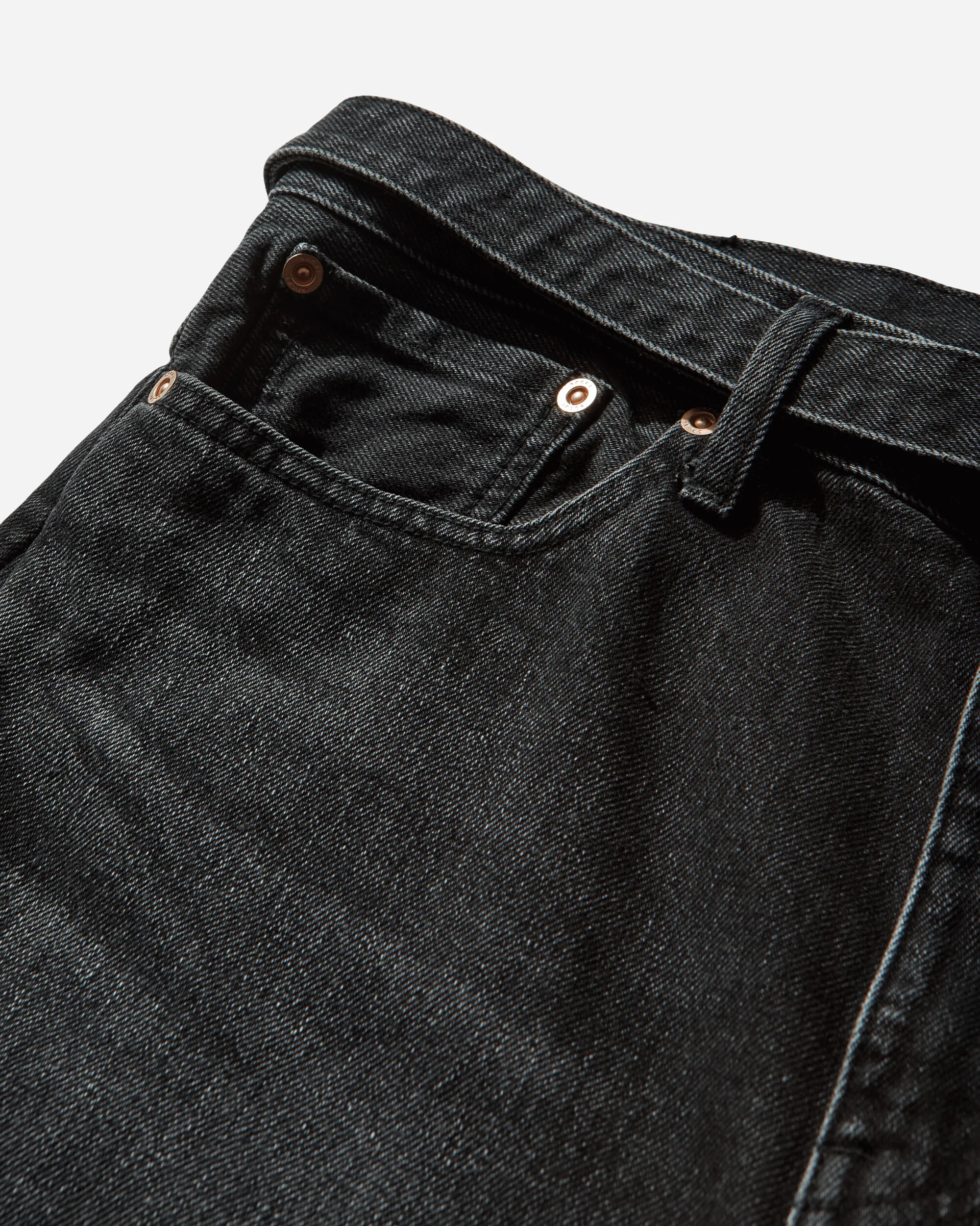 Men's Denim Pants Black - Image 4