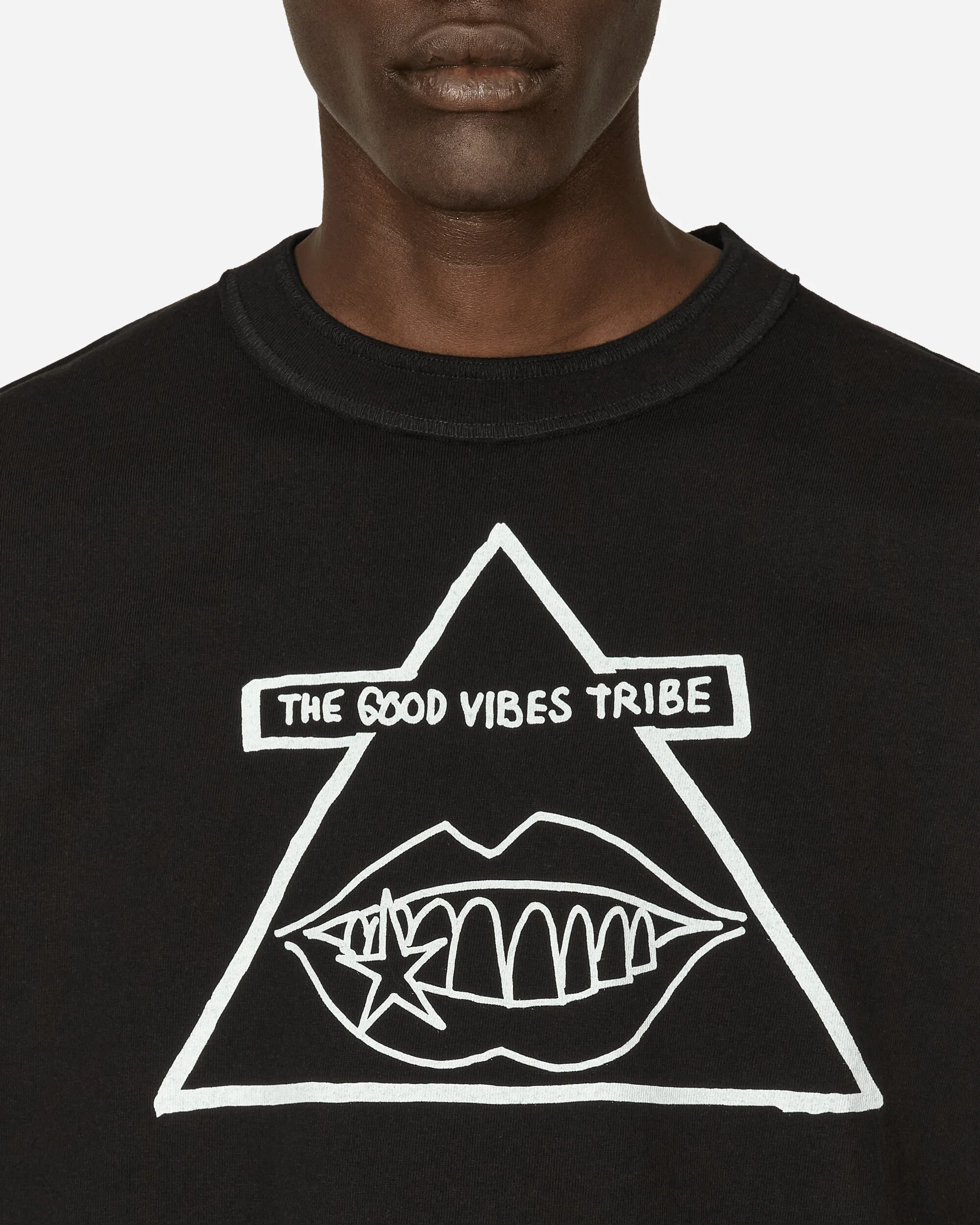 Gonz The Good Vibes Tribe T-Shirt Black - Image 5