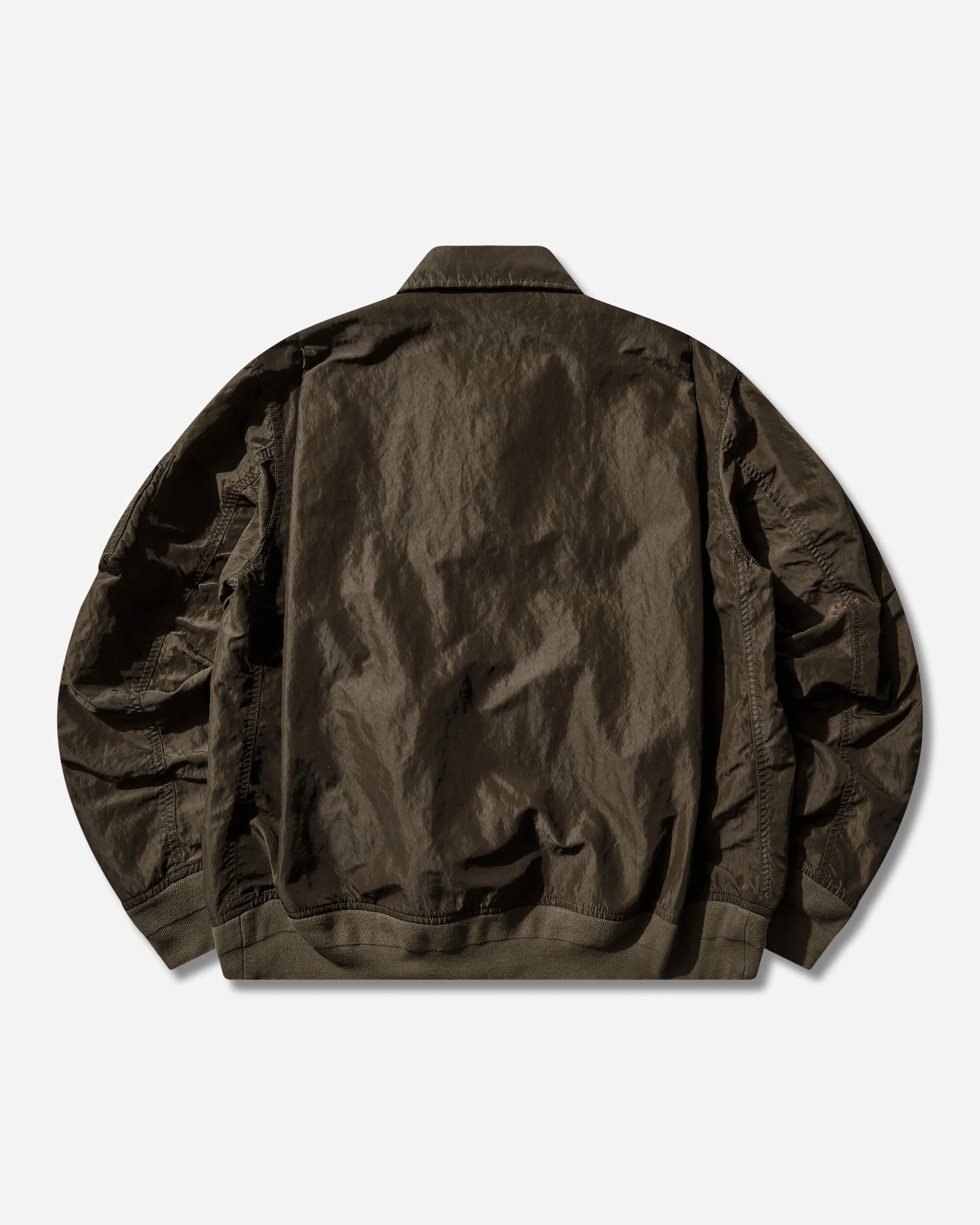 Men's Treated Nylon Twill Blouson Khaki - Image 2