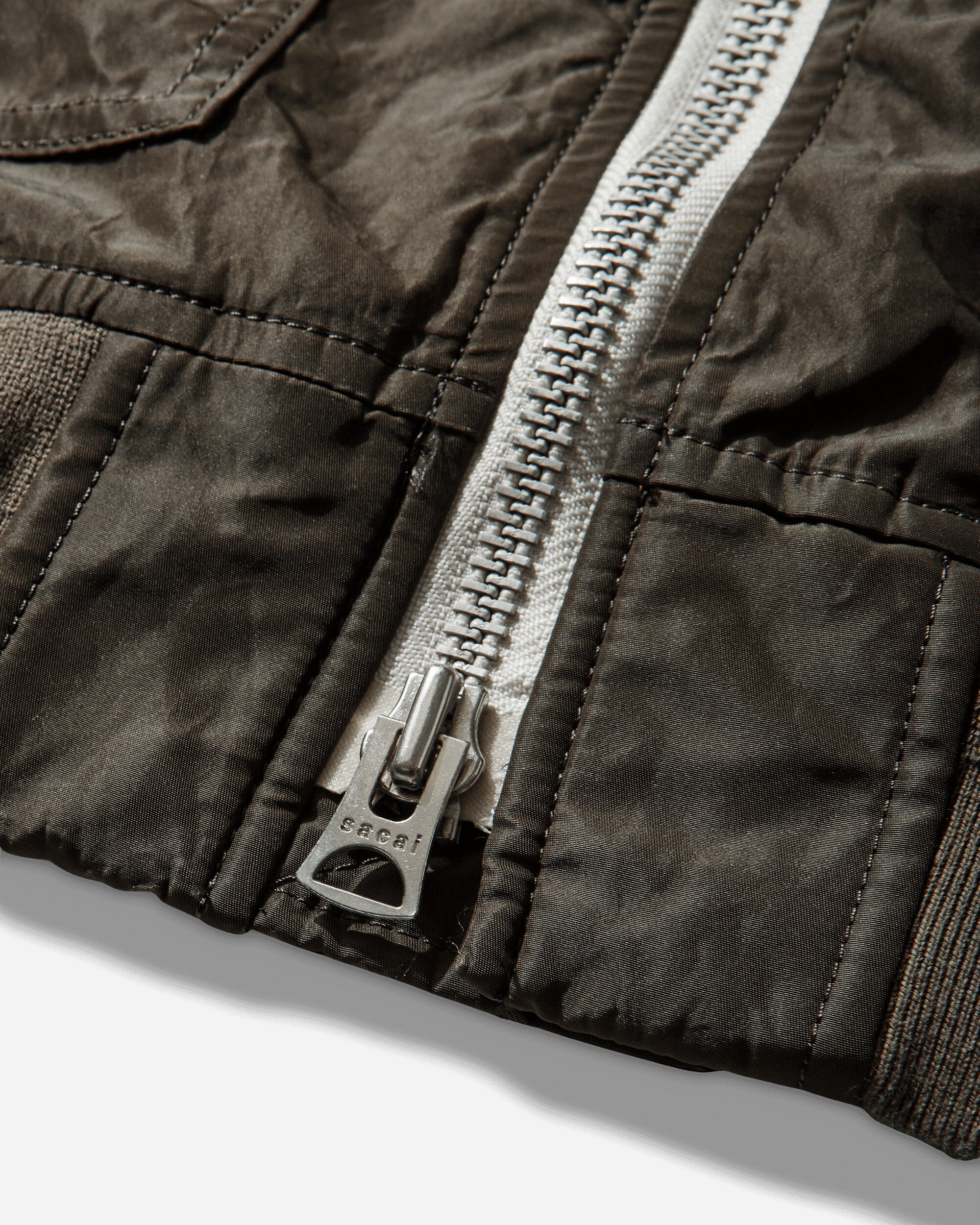 Men's Treated Nylon Twill Blouson Khaki - Image 4