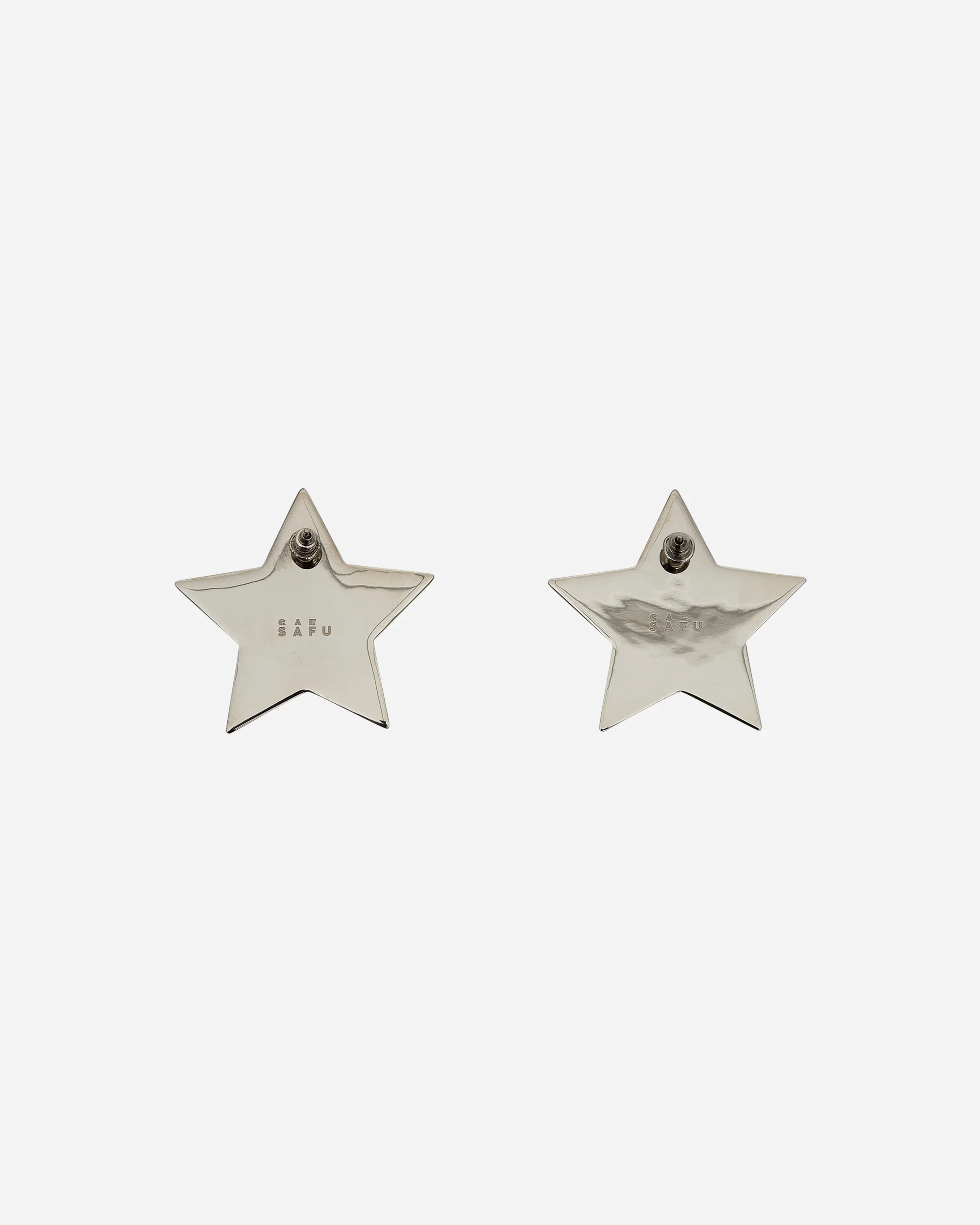 Super Star Earrings Silver / Green - Image 3