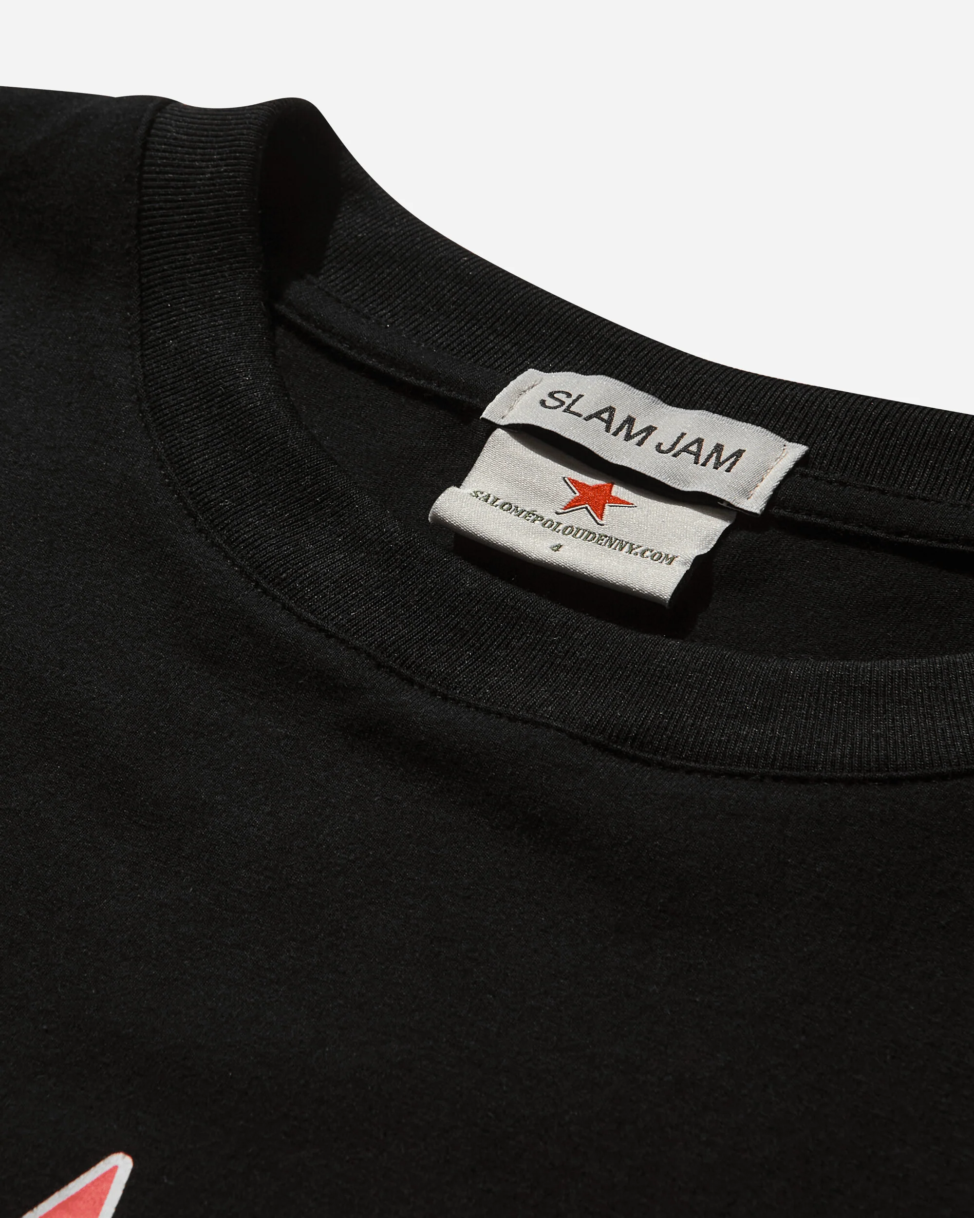 Slam Jam Masturbate T-Shirt Black - Image 4