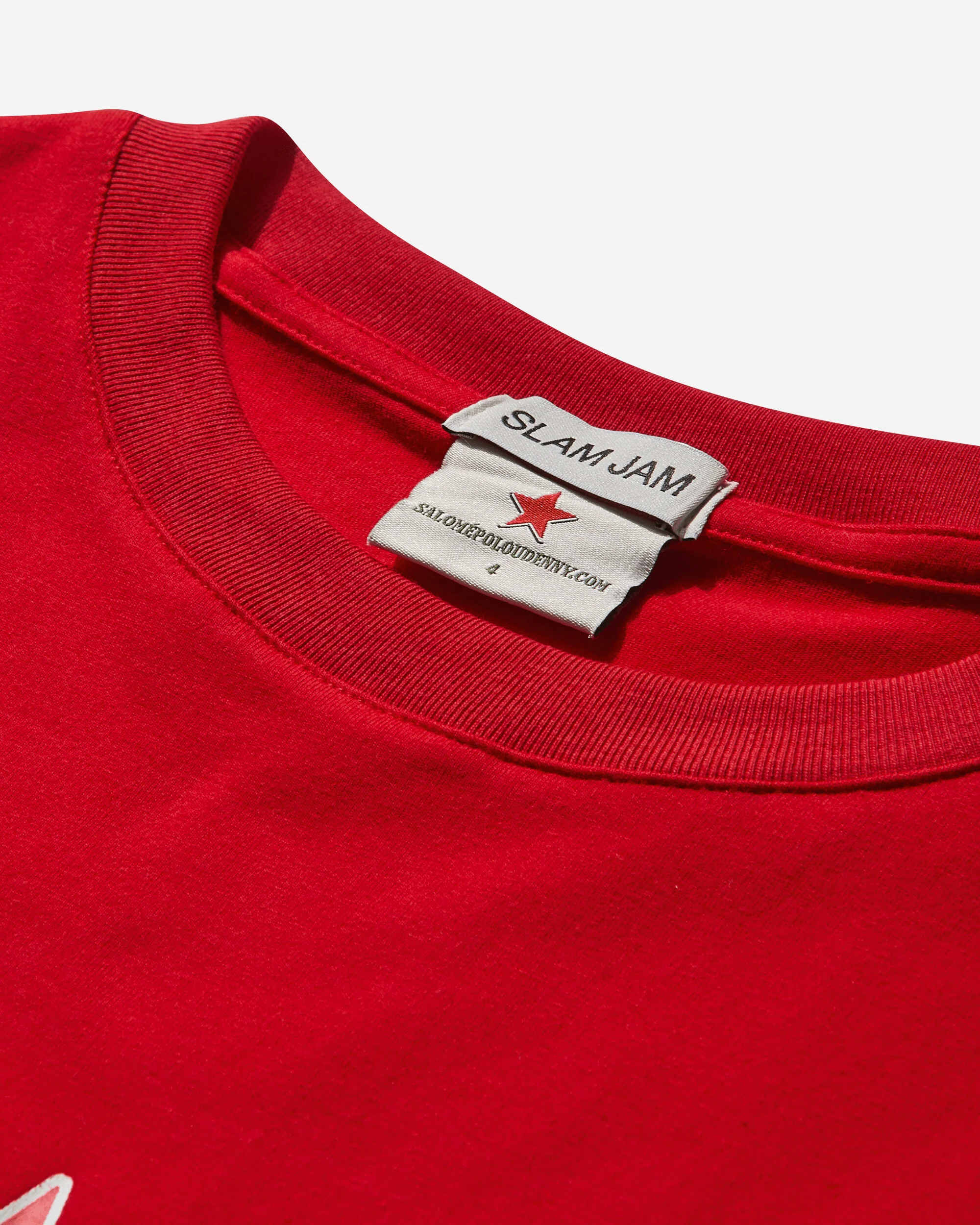 Slam Jam Masturbate T-Shirt Red - Image 4