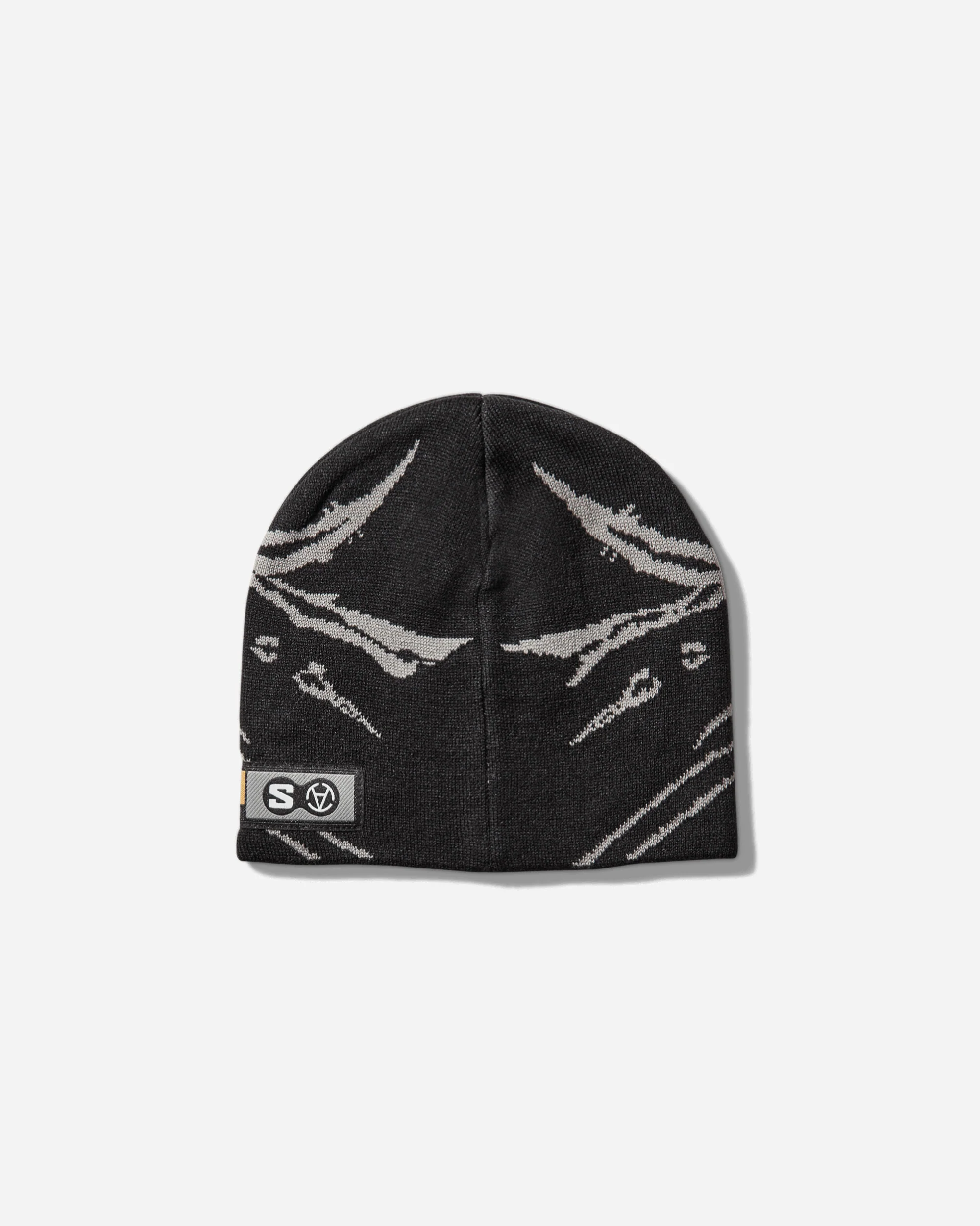 Slam Jam Beanie Deep Black / Castlerock - Image 3