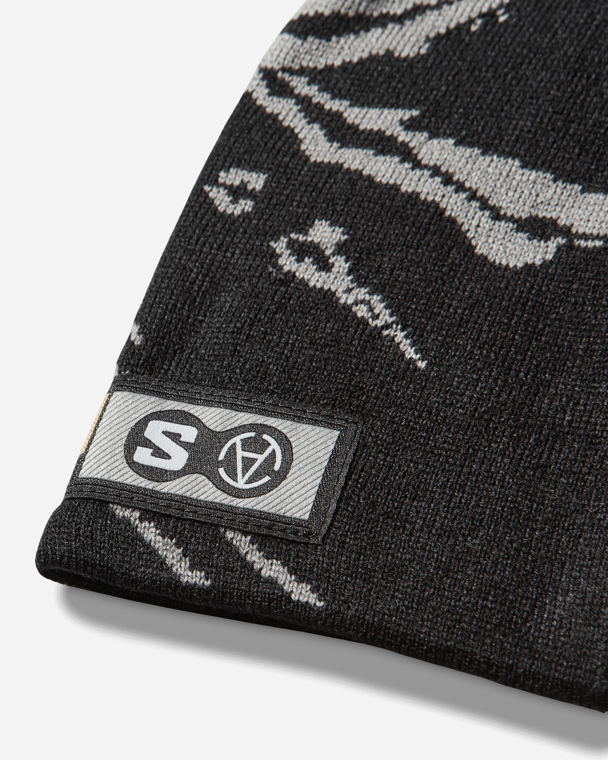 Slam Jam Beanie Deep Black / Castlerock - Image 5