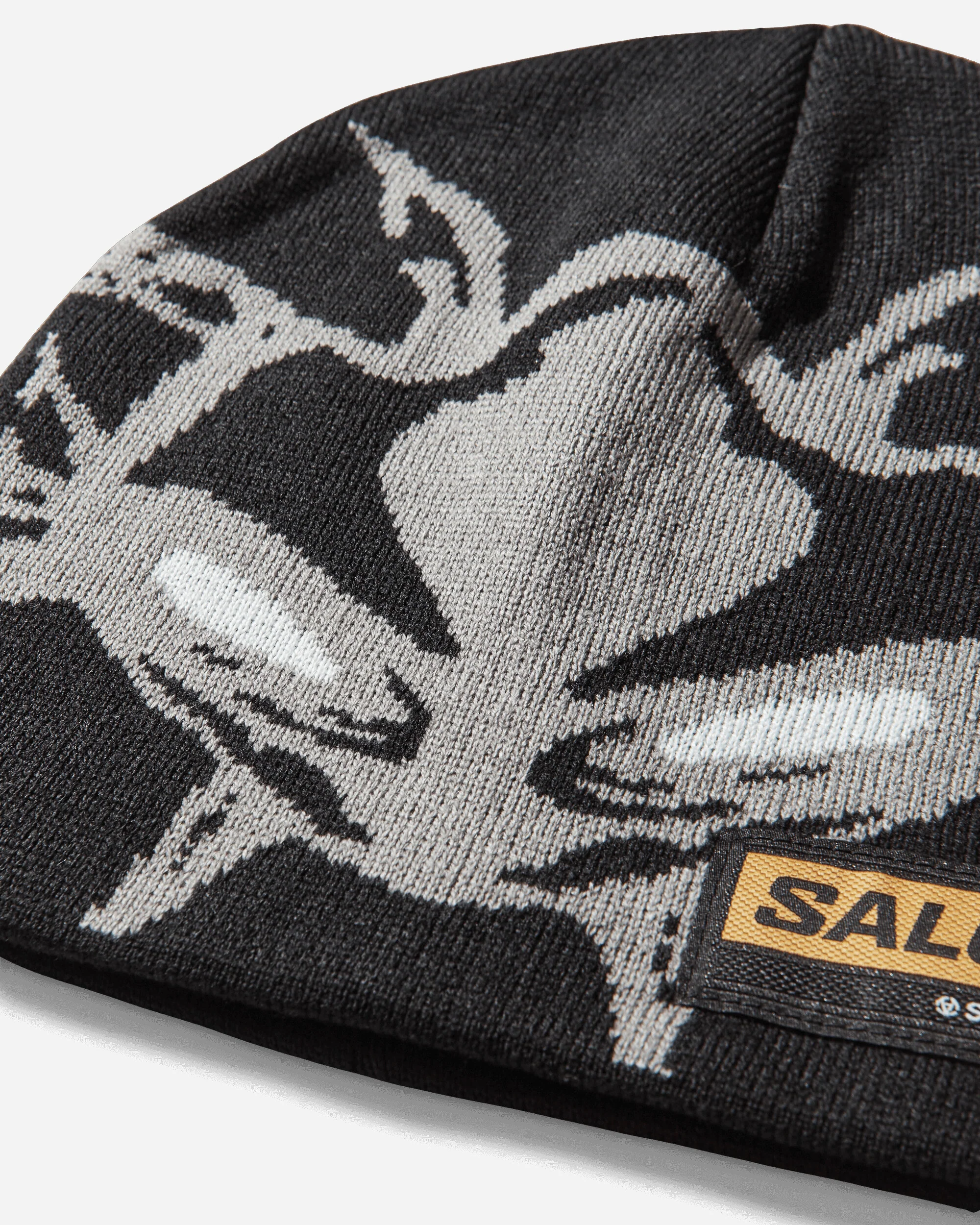 Slam Jam Beanie Deep Black / Castlerock - Image 6