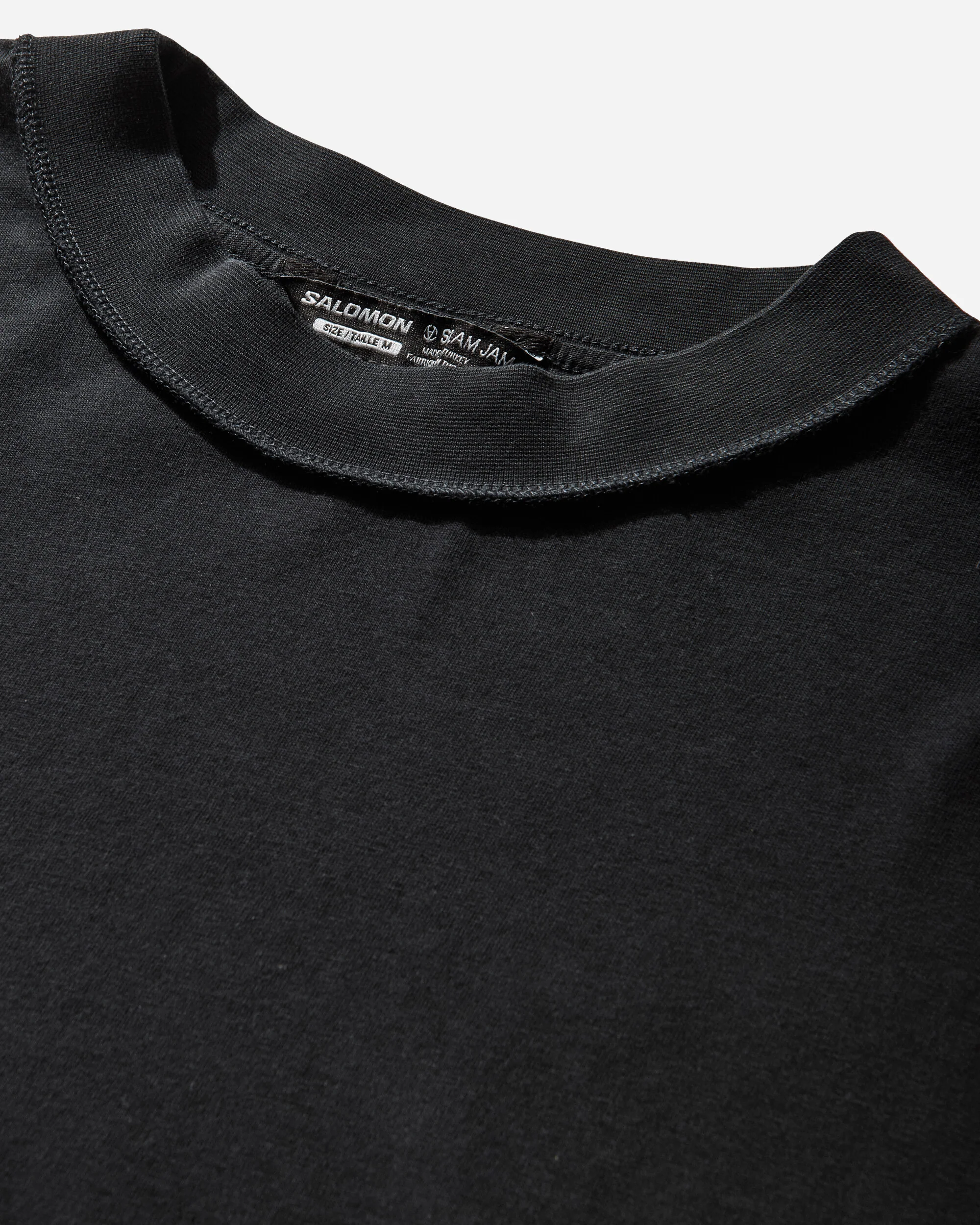 Slam Jam Longsleeve T-Shirt Deep Black / White - Image 3