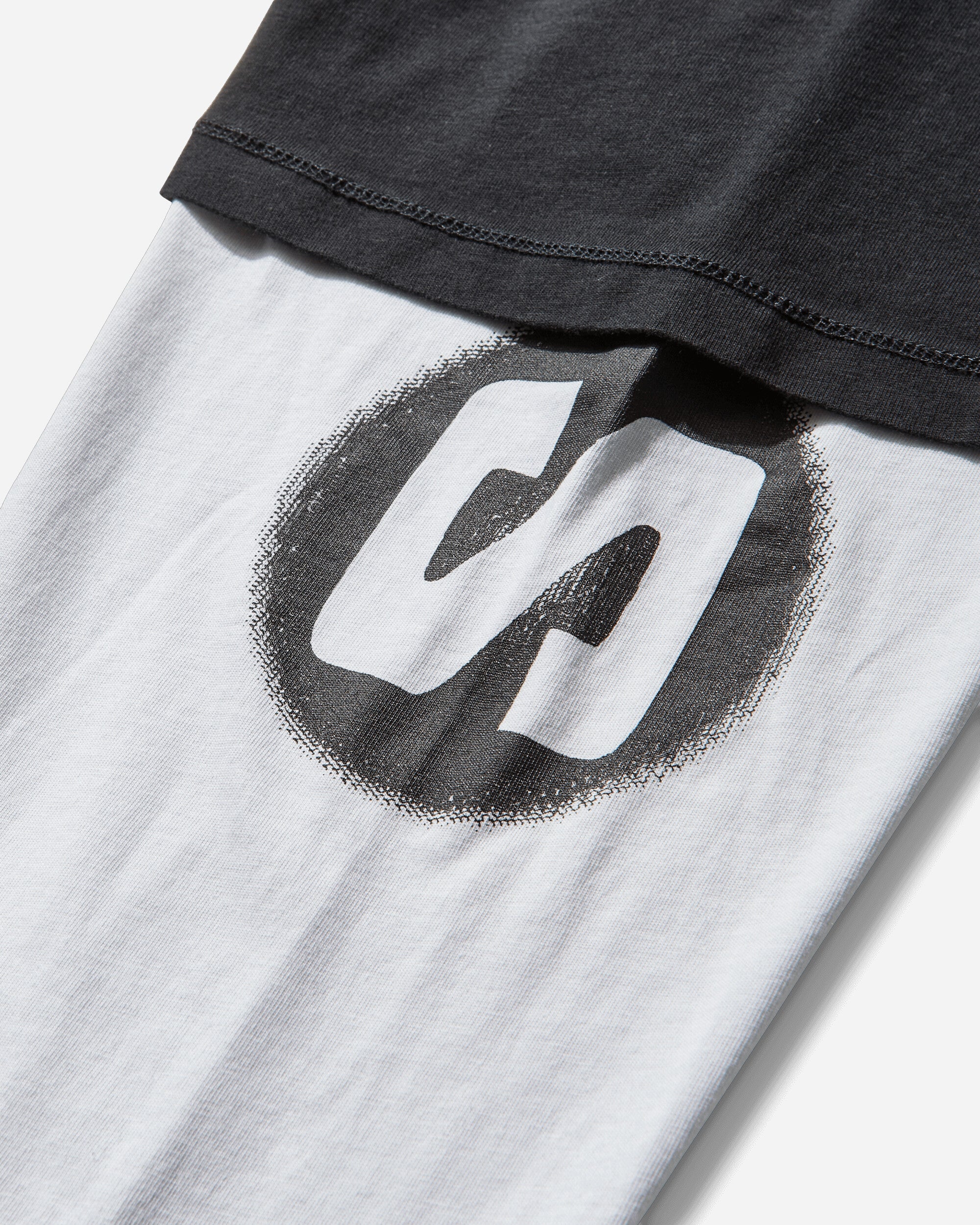 Slam Jam Longsleeve T-Shirt Deep Black / White - Image 5