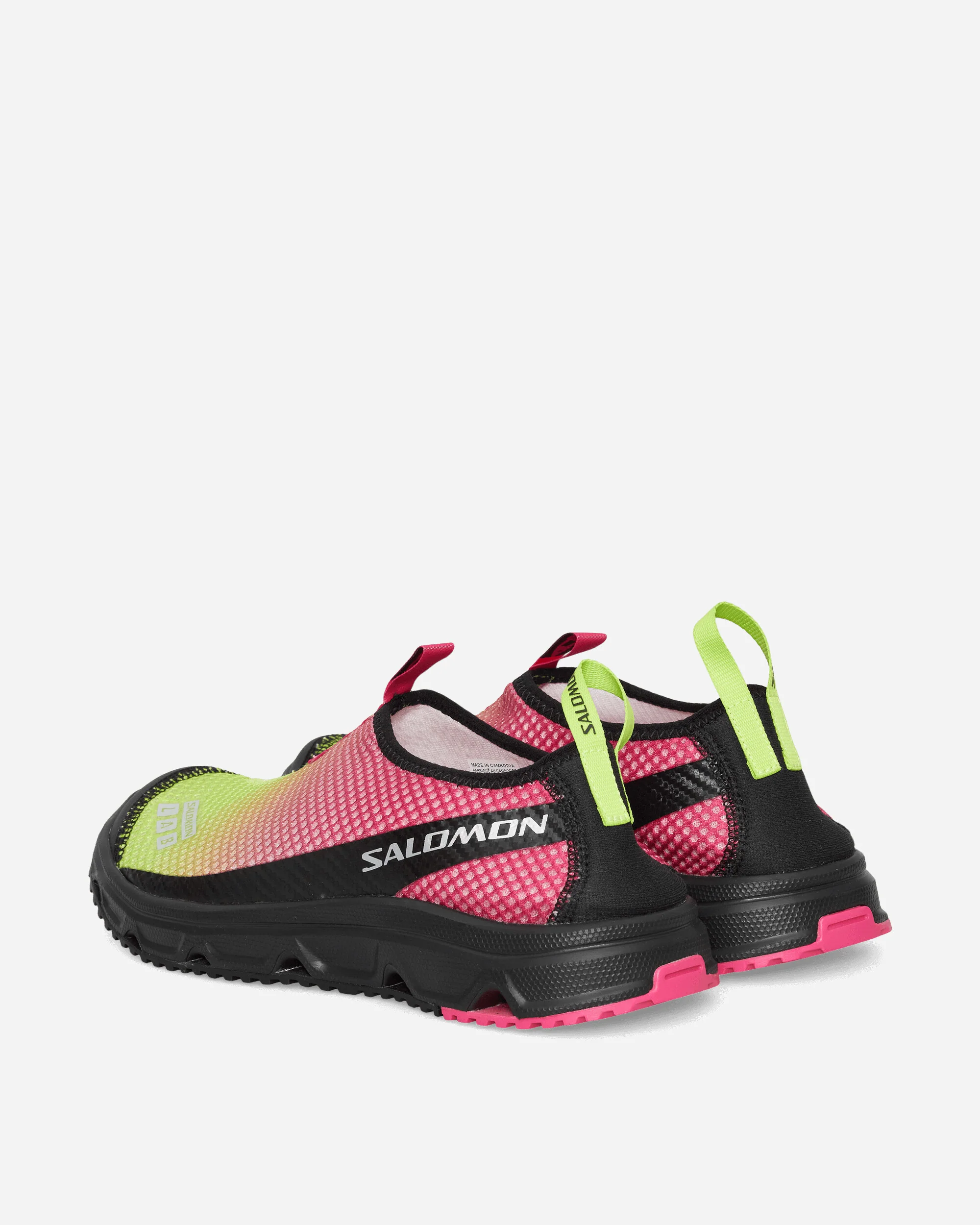 RX Moc 3.0 Sandals Pink Yarrow / Acid Lime - Image 4