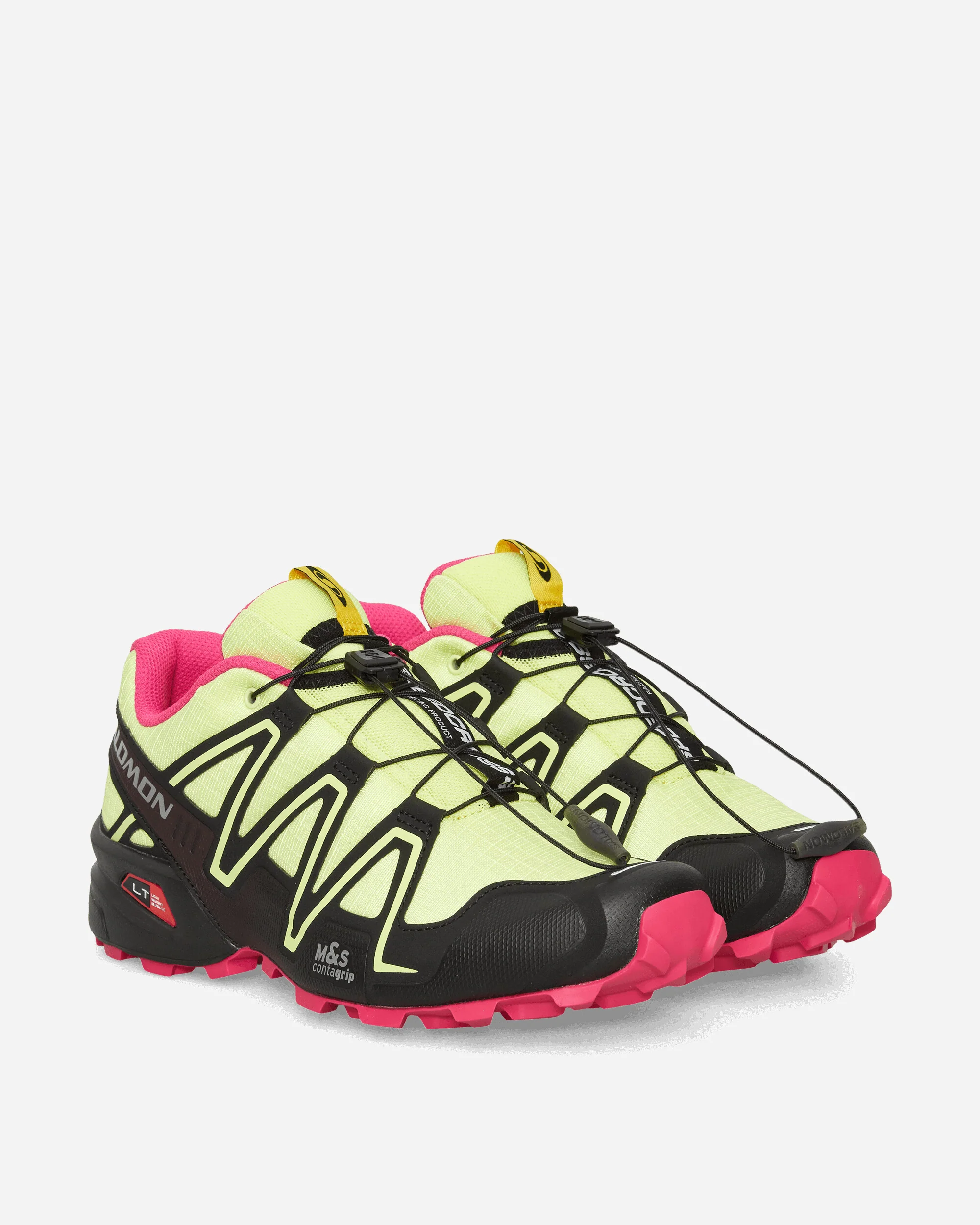 Speedcross 3 Sneakers Sunny Lime / Black / Pink Yarrow - Image 2