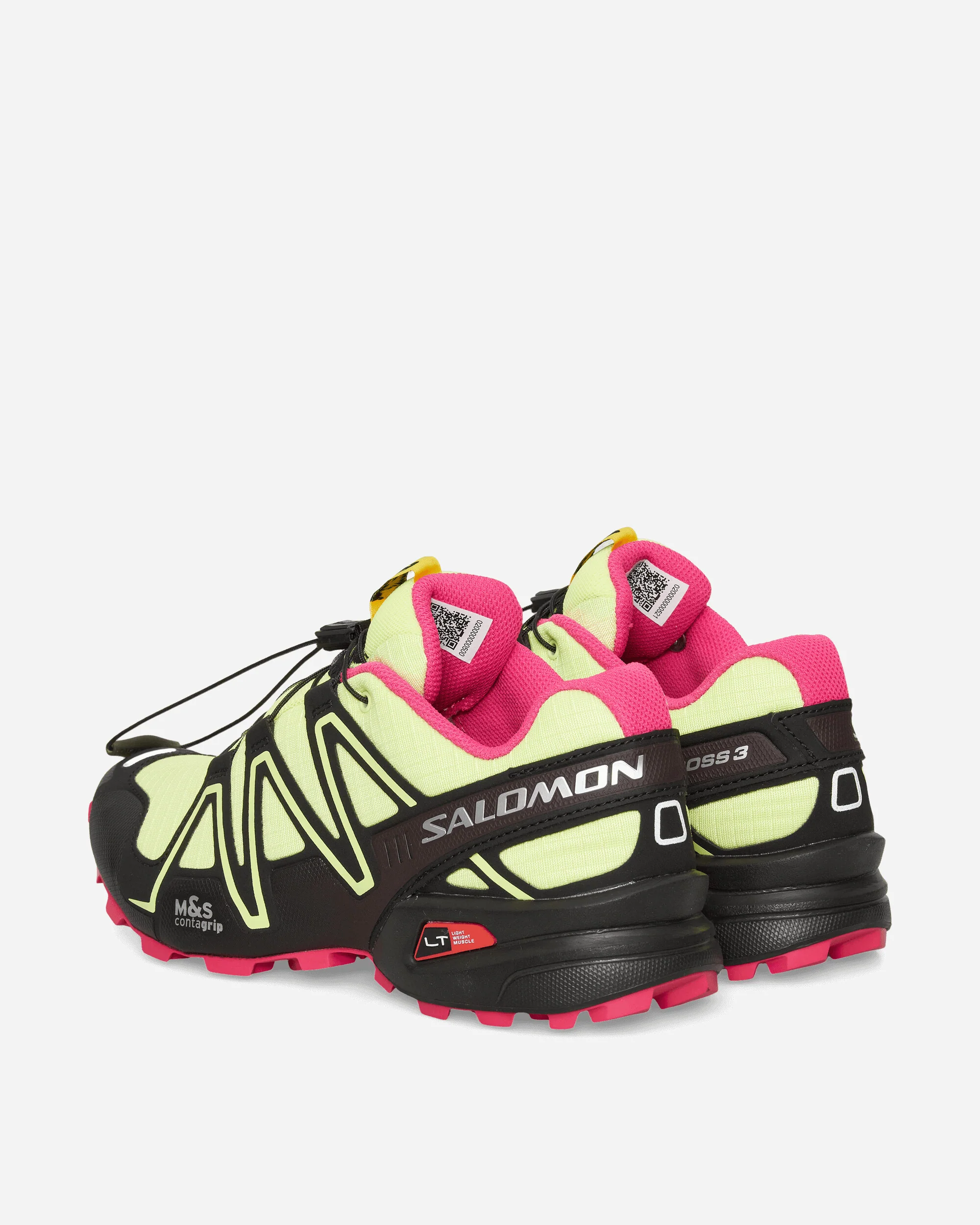 Speedcross 3 Sneakers Sunny Lime / Black / Pink Yarrow - Image 4