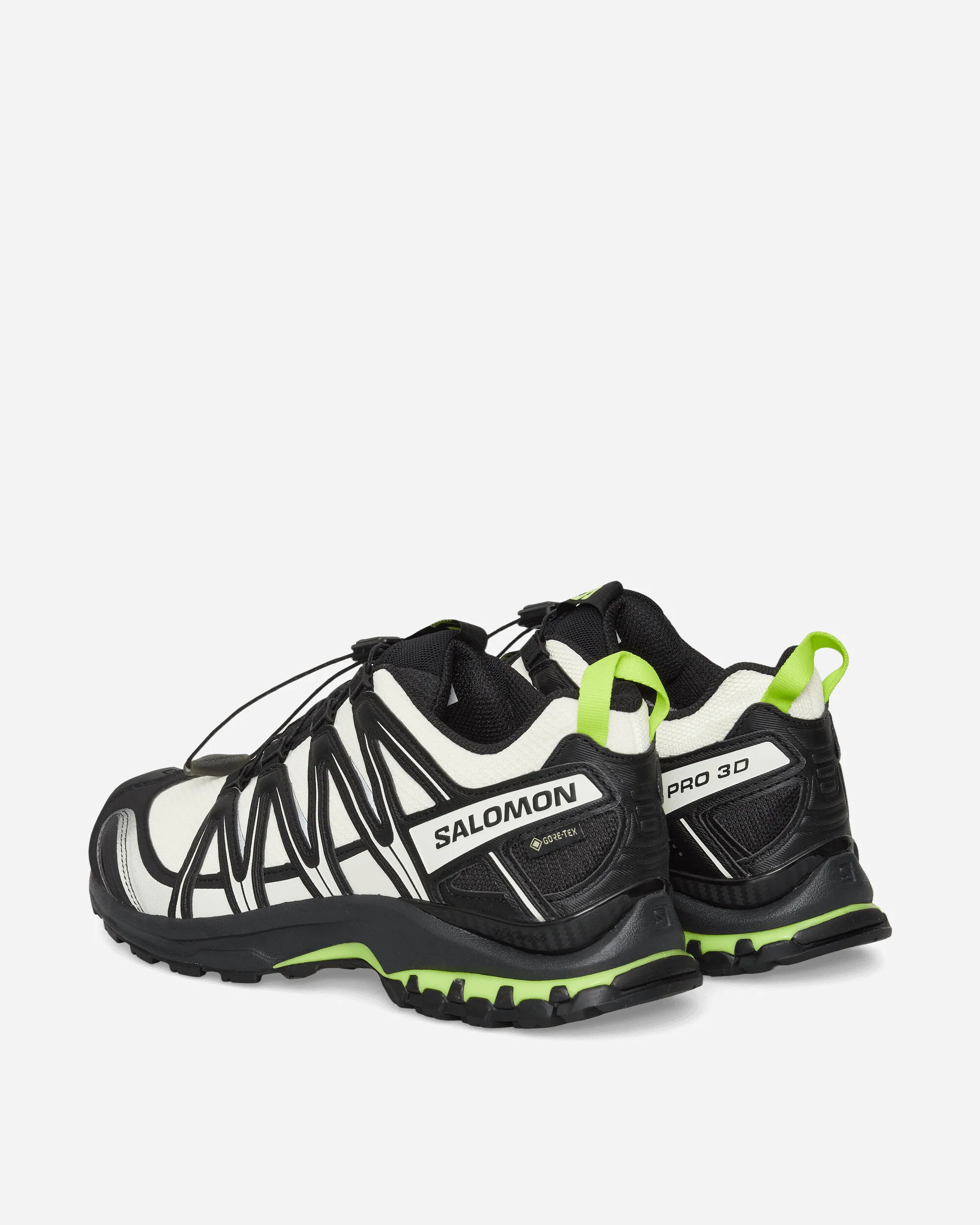 XA PRO 3D GORE-TEX Sneakers Vanilla / Black / Acid Lime - Image 4