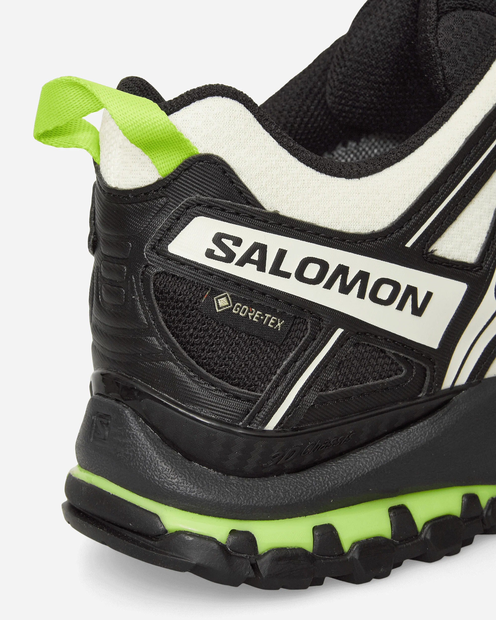 XA PRO 3D GORE-TEX Sneakers Vanilla / Black / Acid Lime - Image 6
