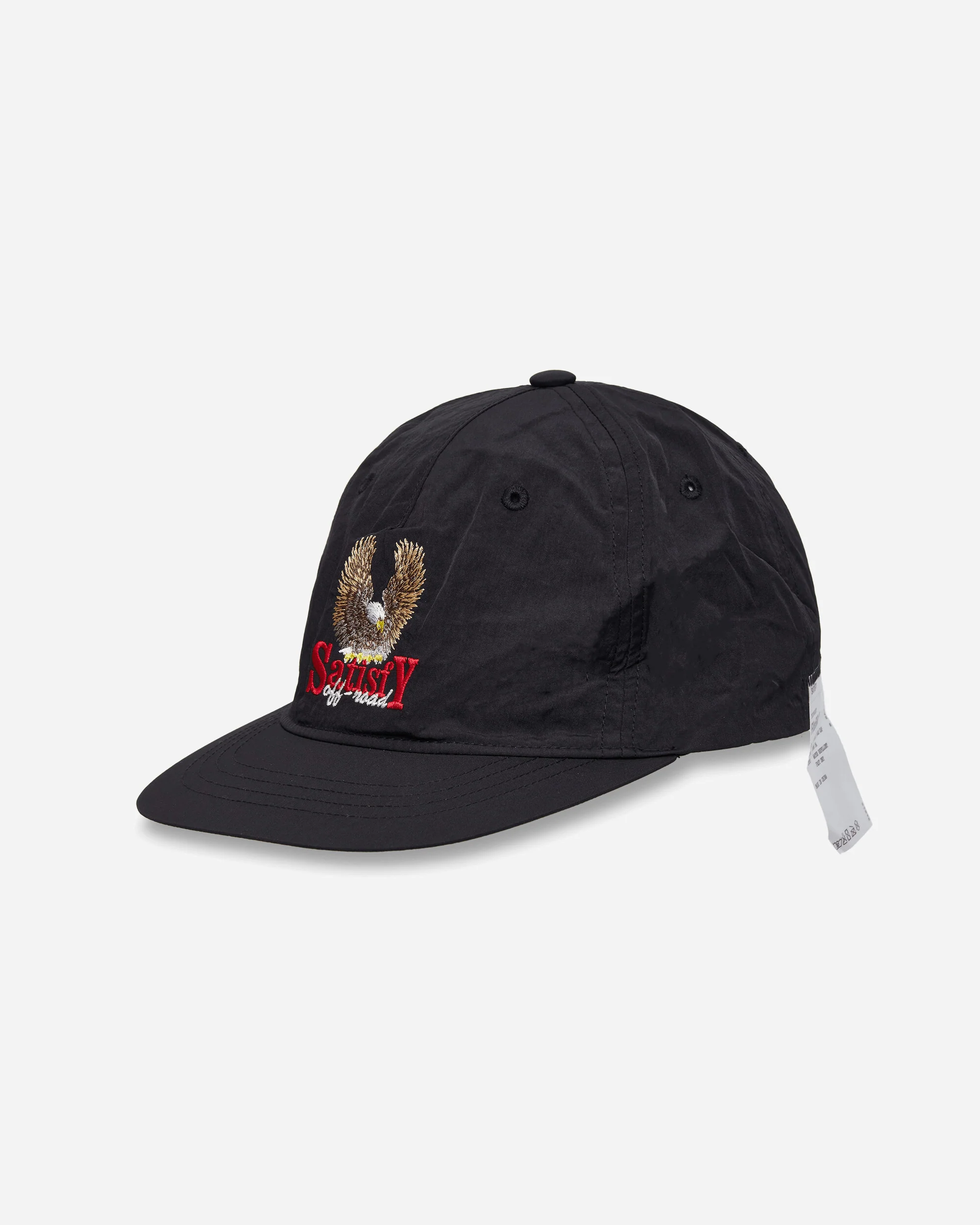 FliteSilk 5‑Panel Pinch Cap Black Eagle - Image 2