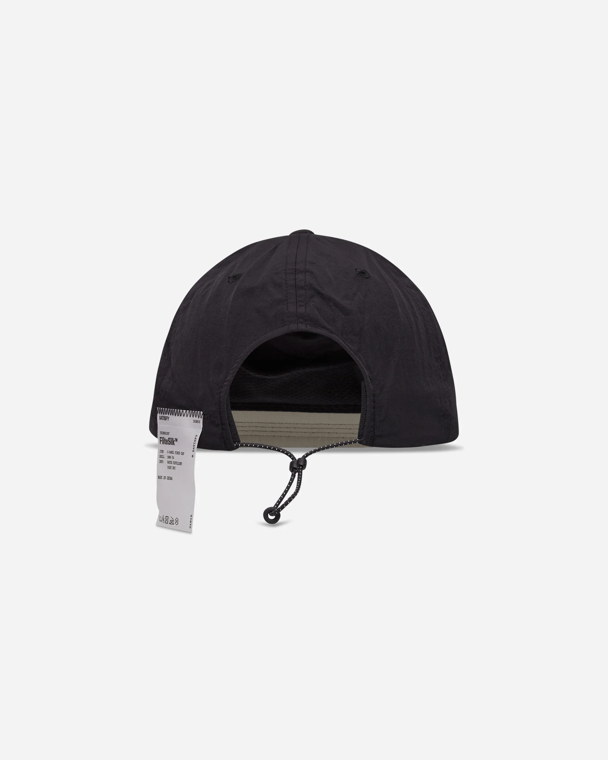 FliteSilk 5‑Panel Pinch Cap Black Eagle - Image 5