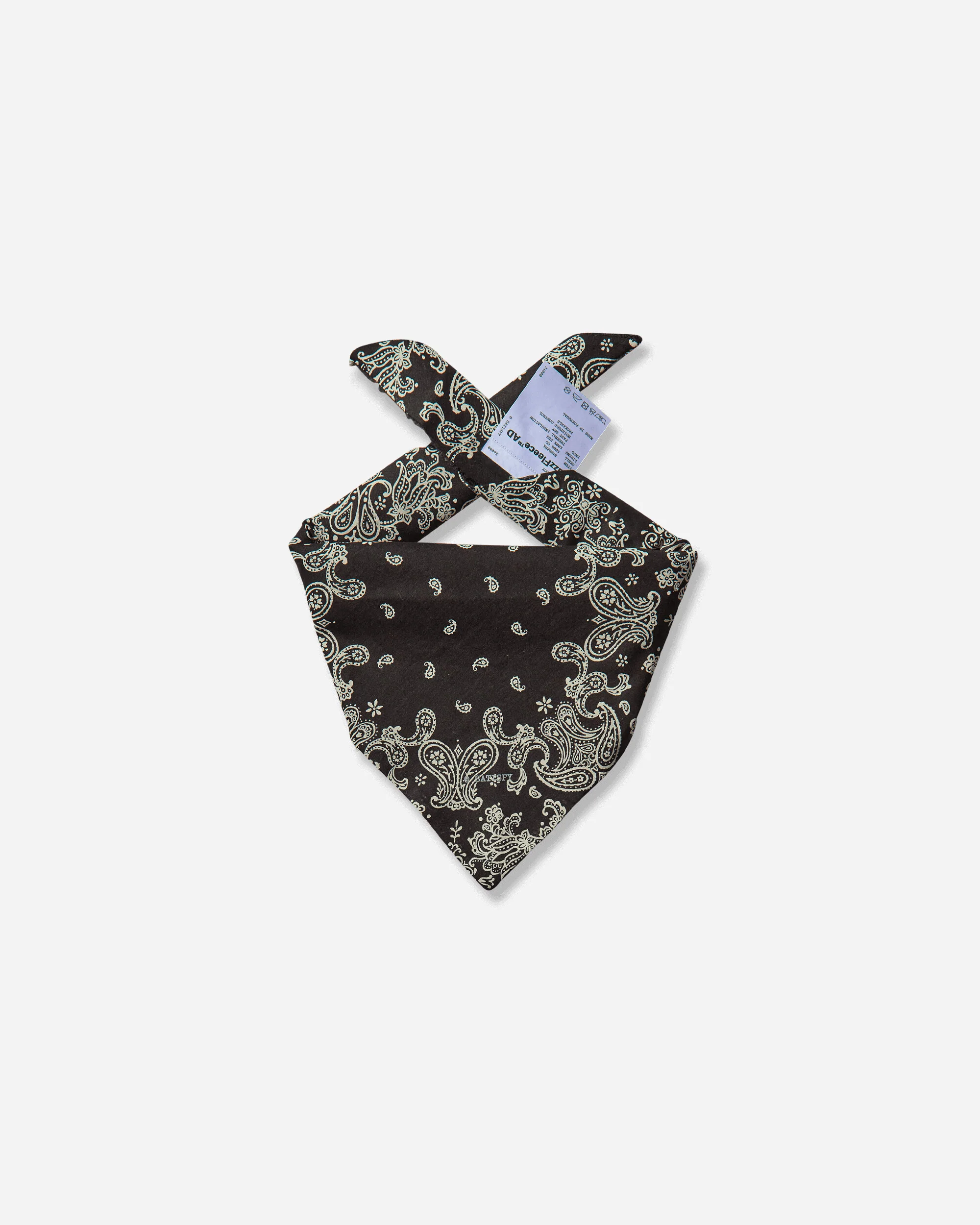 FuzzFleece AD Bandana Black - Image 2