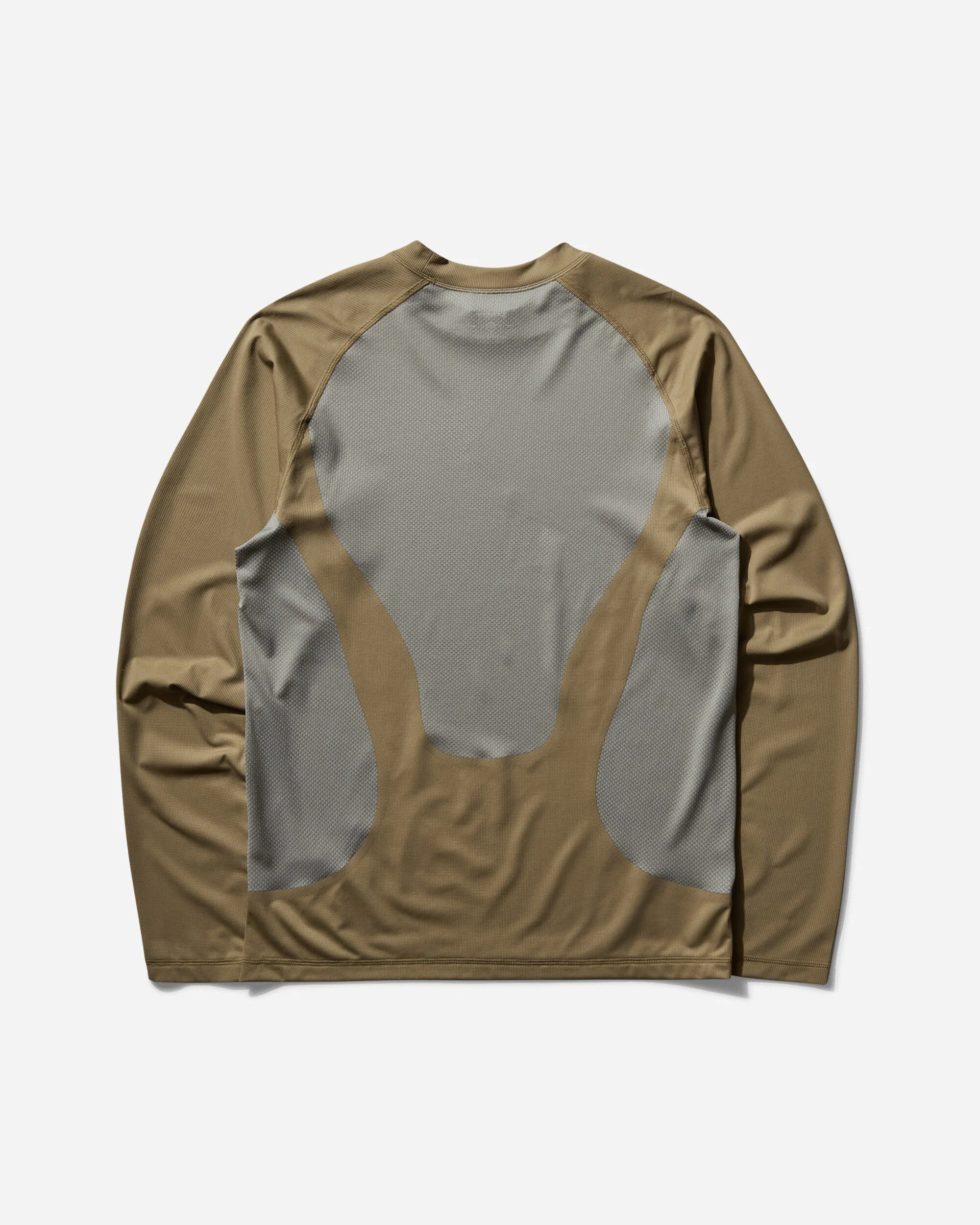Men's AuraLite Tech Longsleeve T-Shirt Army Green - Image 2