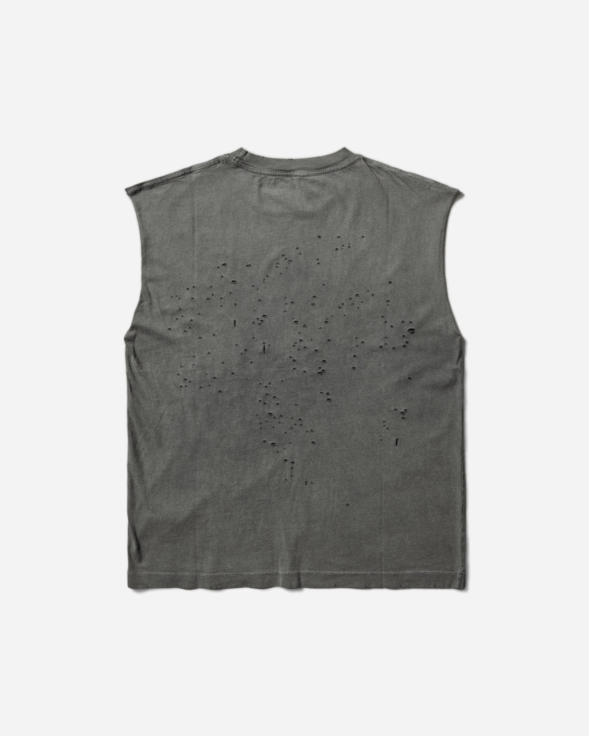 Men's MothTech Muscle Tee Faded Black - Image 2