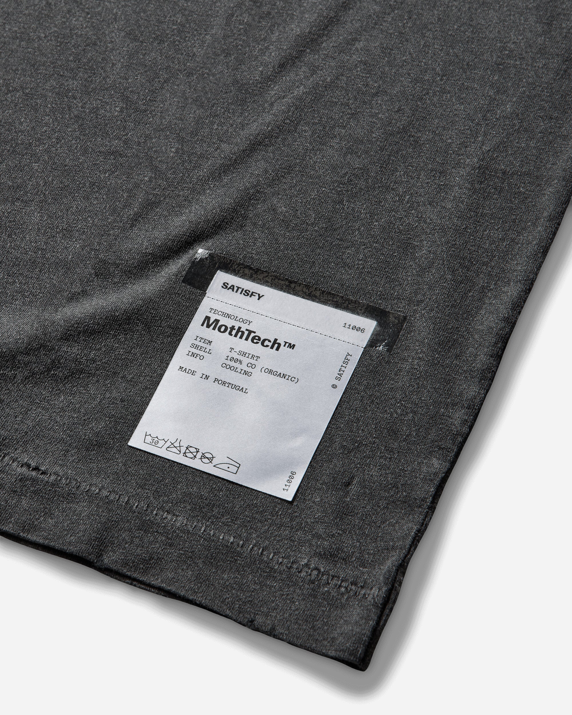 Slam Jam Authorized Dealer MothTech T-Shirt Aged Black - Image 6