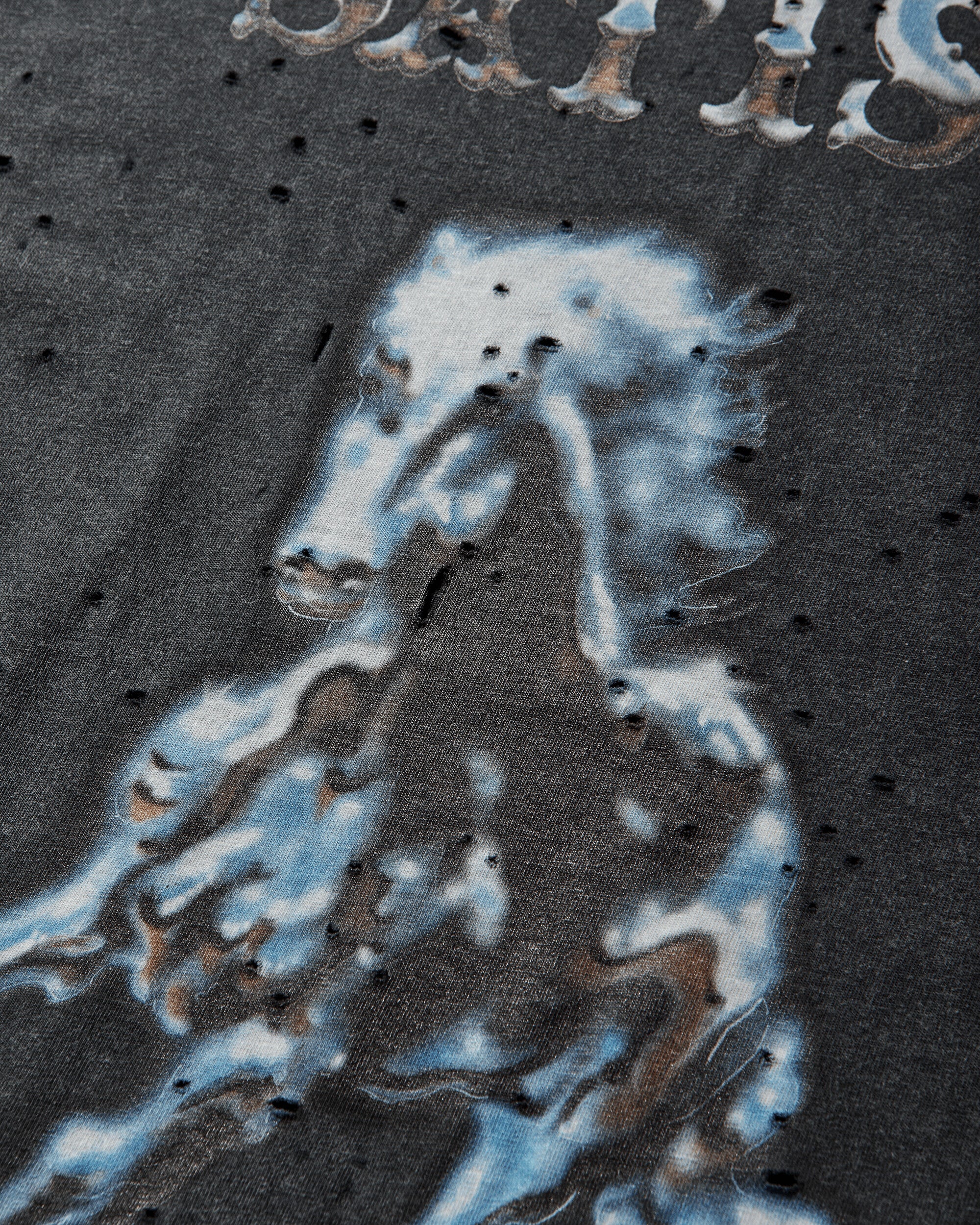 Men's MothTech T-Shirt Aged Black - Image 4