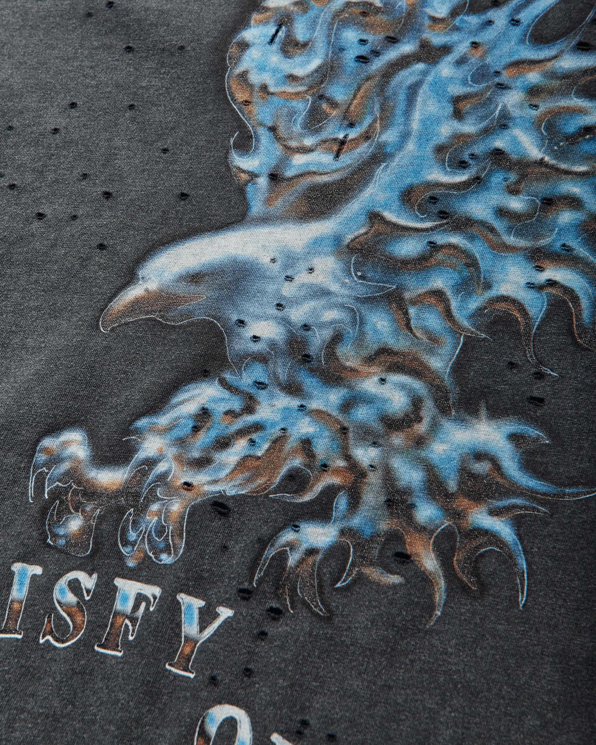 Men's MothTech T-Shirt Aged Black - Image 3