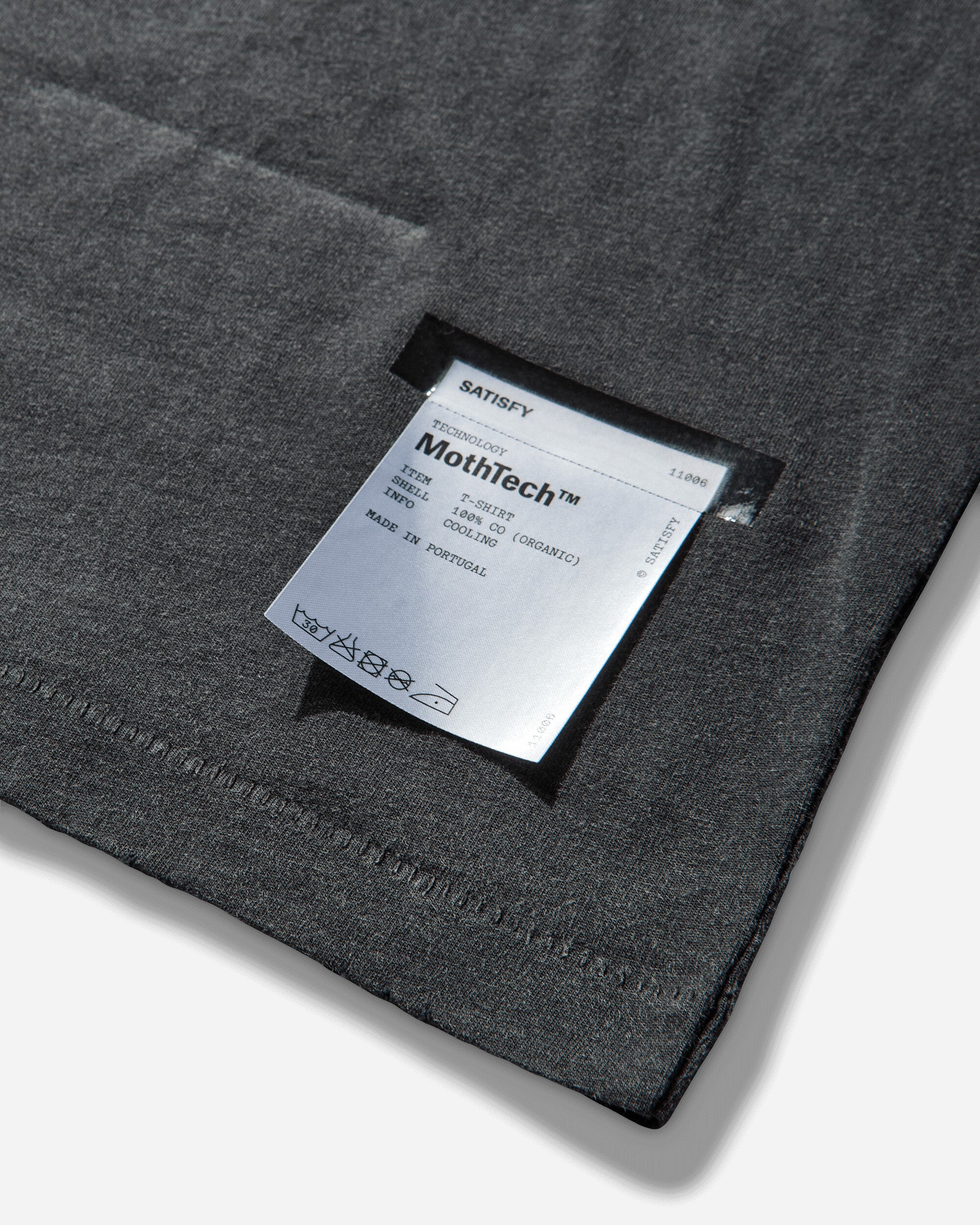 Men's MothTech T-Shirt Aged Black - Image 4