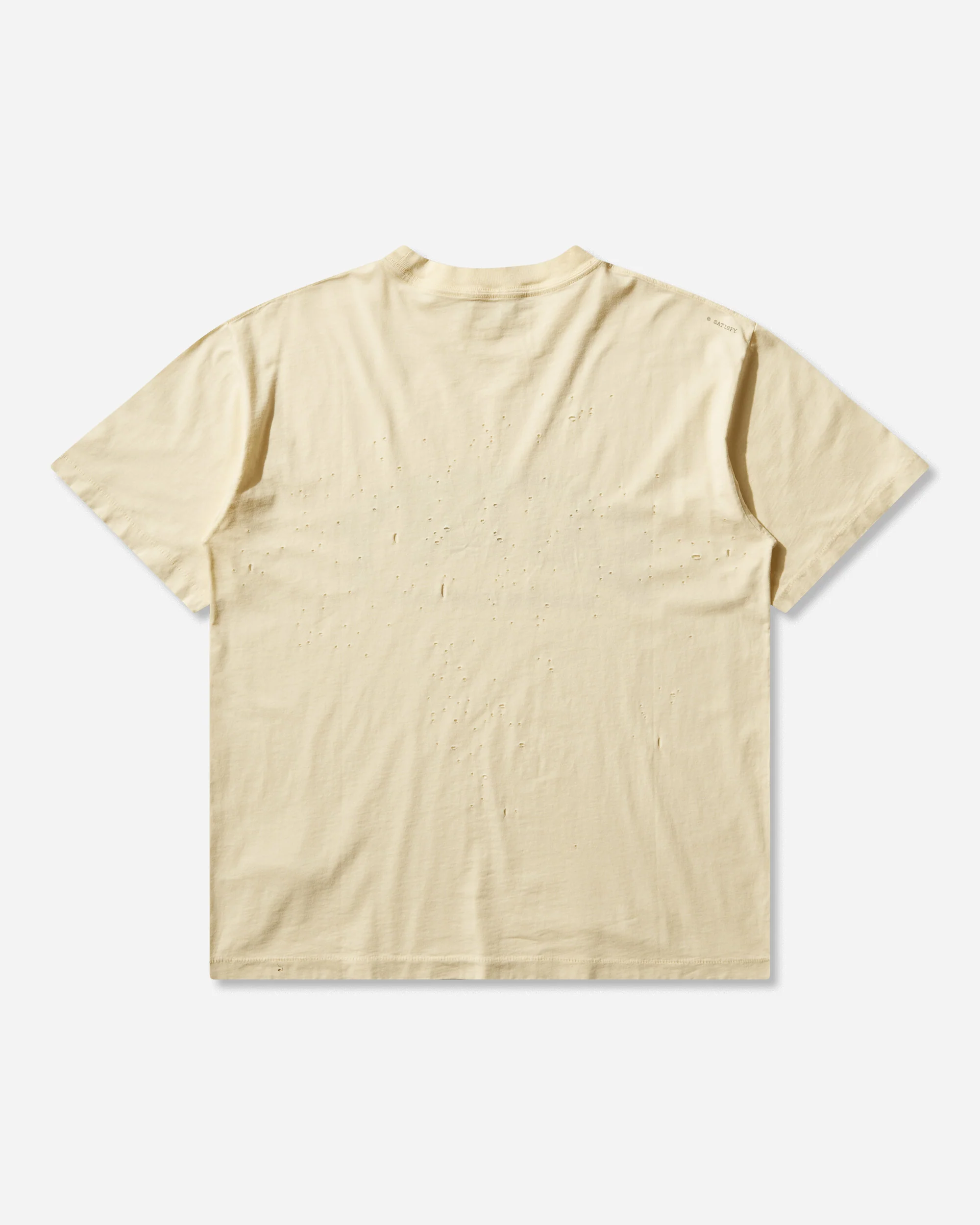 Men's MothTech T-Shirt Aged Transparent Yellow - Image 2