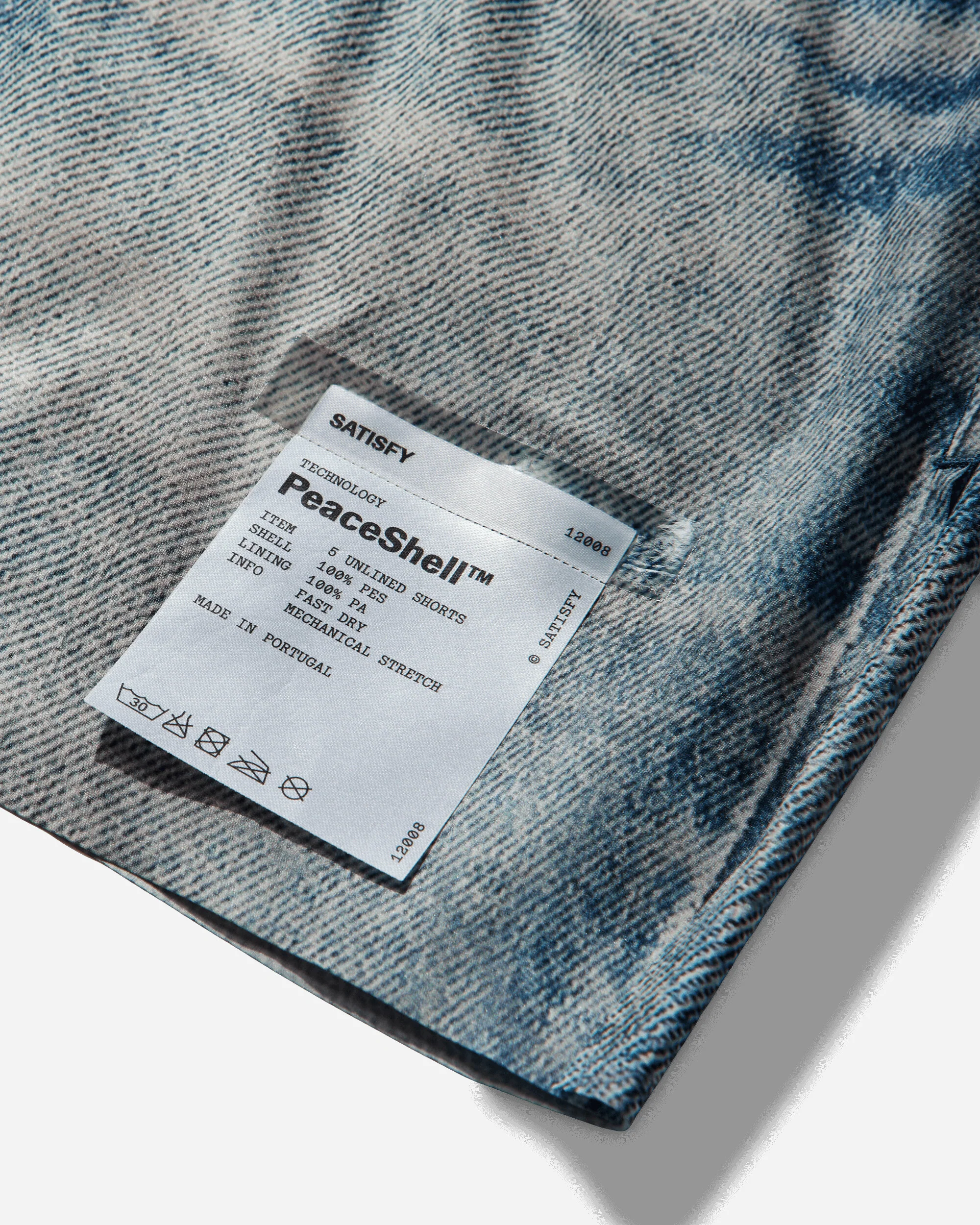 Men's PeaceShell 5in Unlined Shorts Digital Denim - Image 3