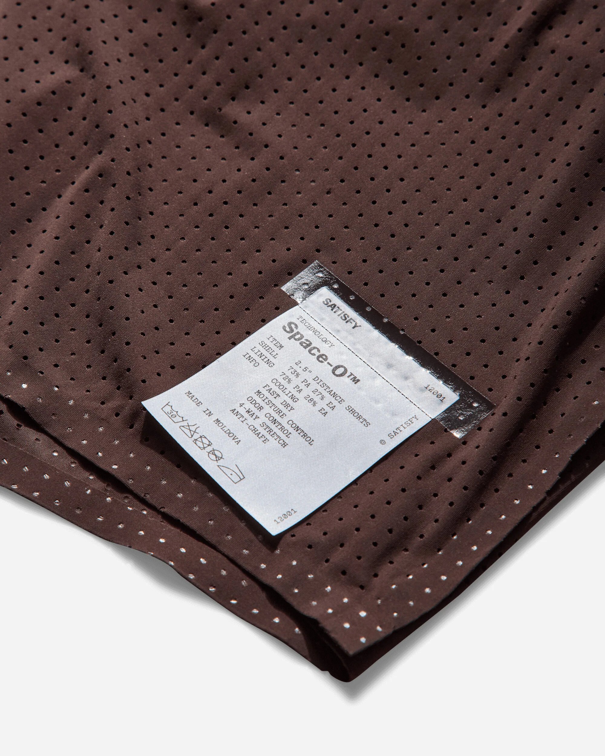 Men's Space‑O 2.5in Distance Shorts Deep Mahogany - Image 3