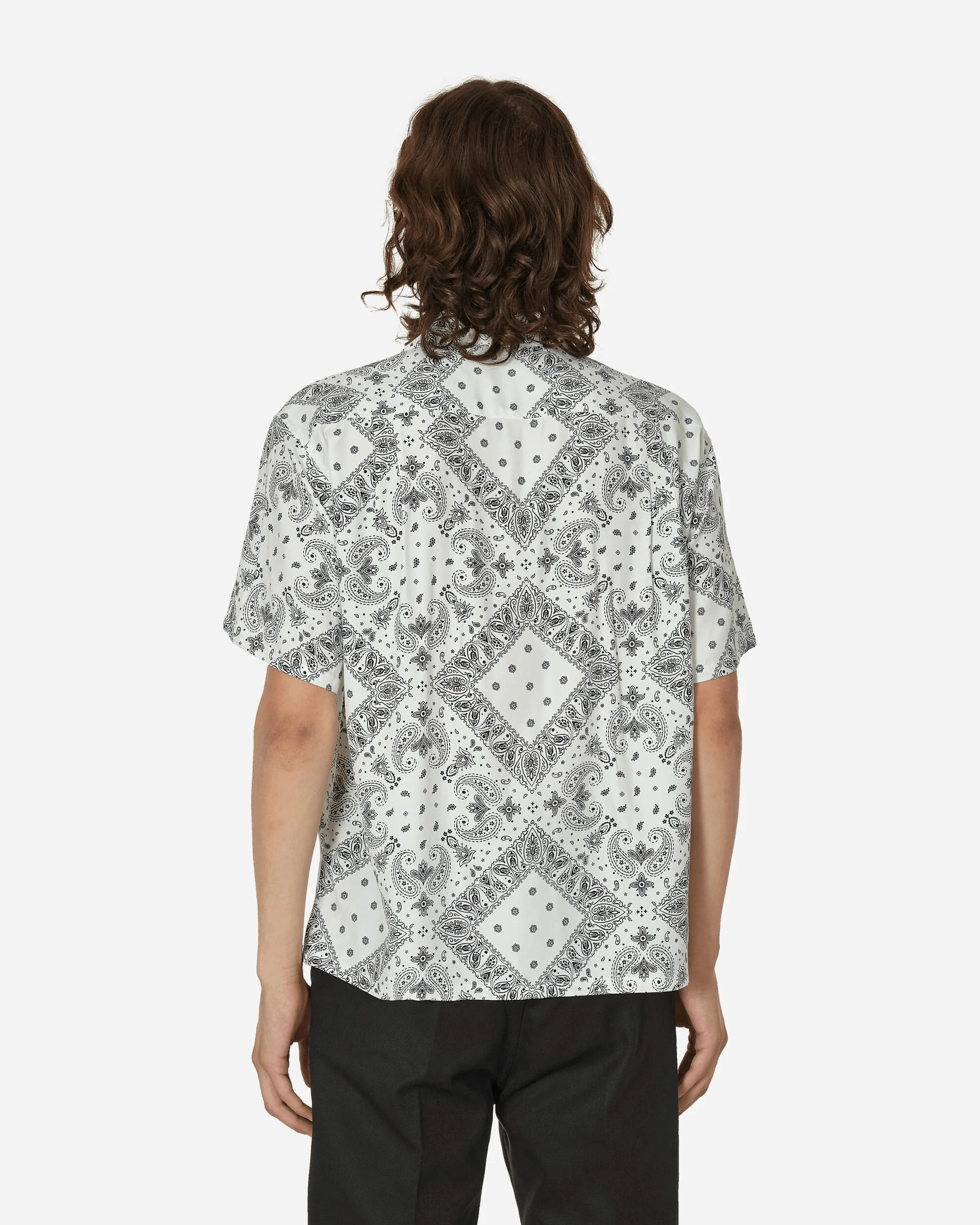 Open Collar Shirt White - Image 3