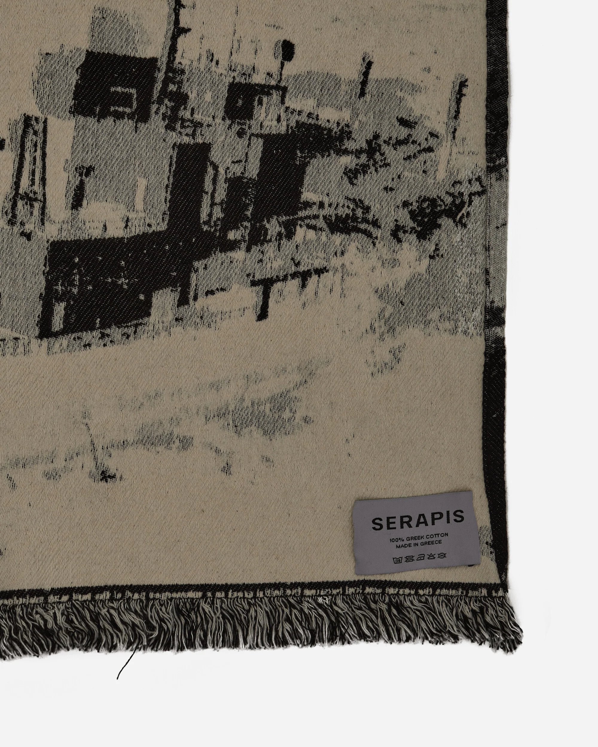 Newspapers Cuts Jacquard Throw Multicolor - Image 5