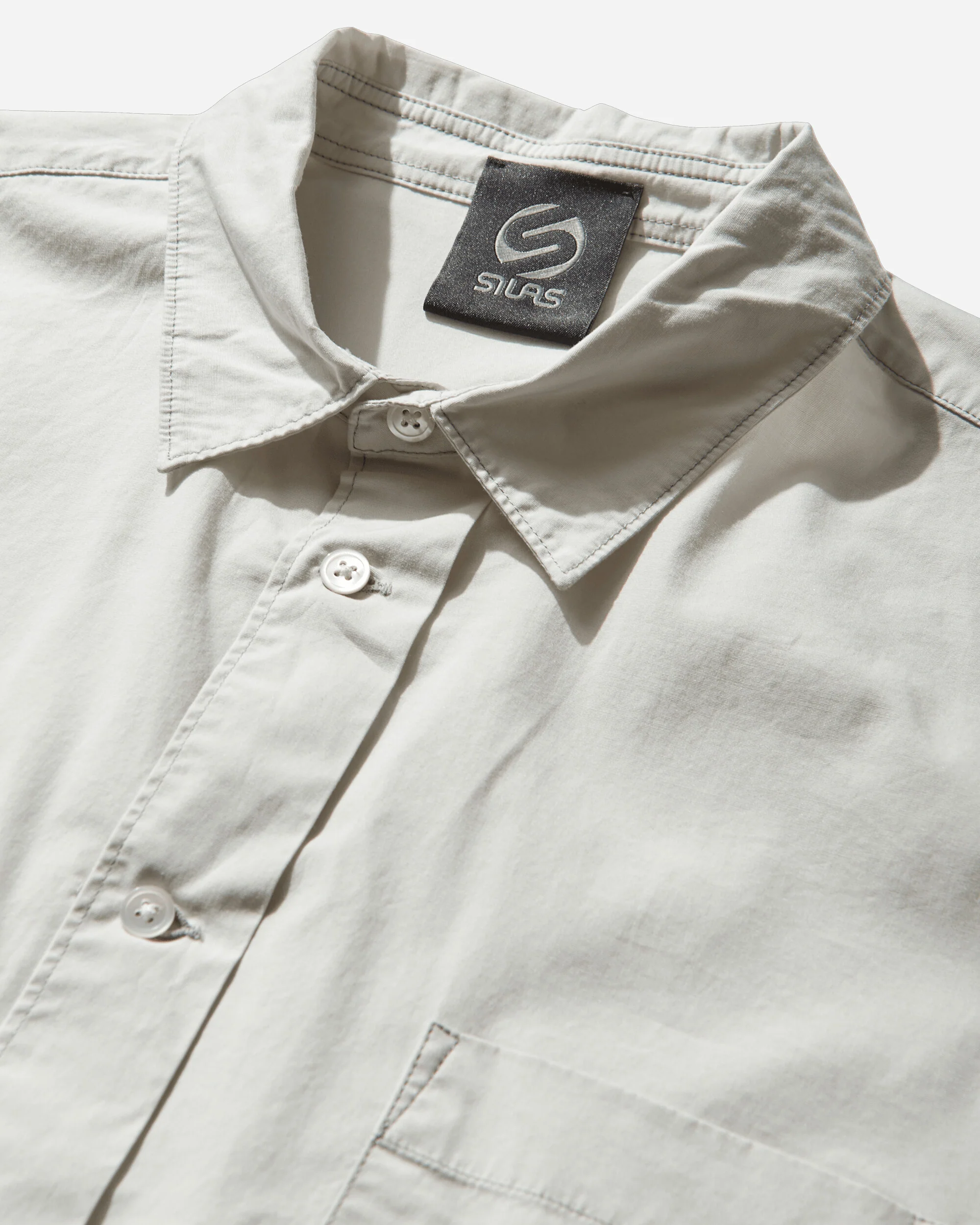 Men's Camp Shirt Off White - Image 4