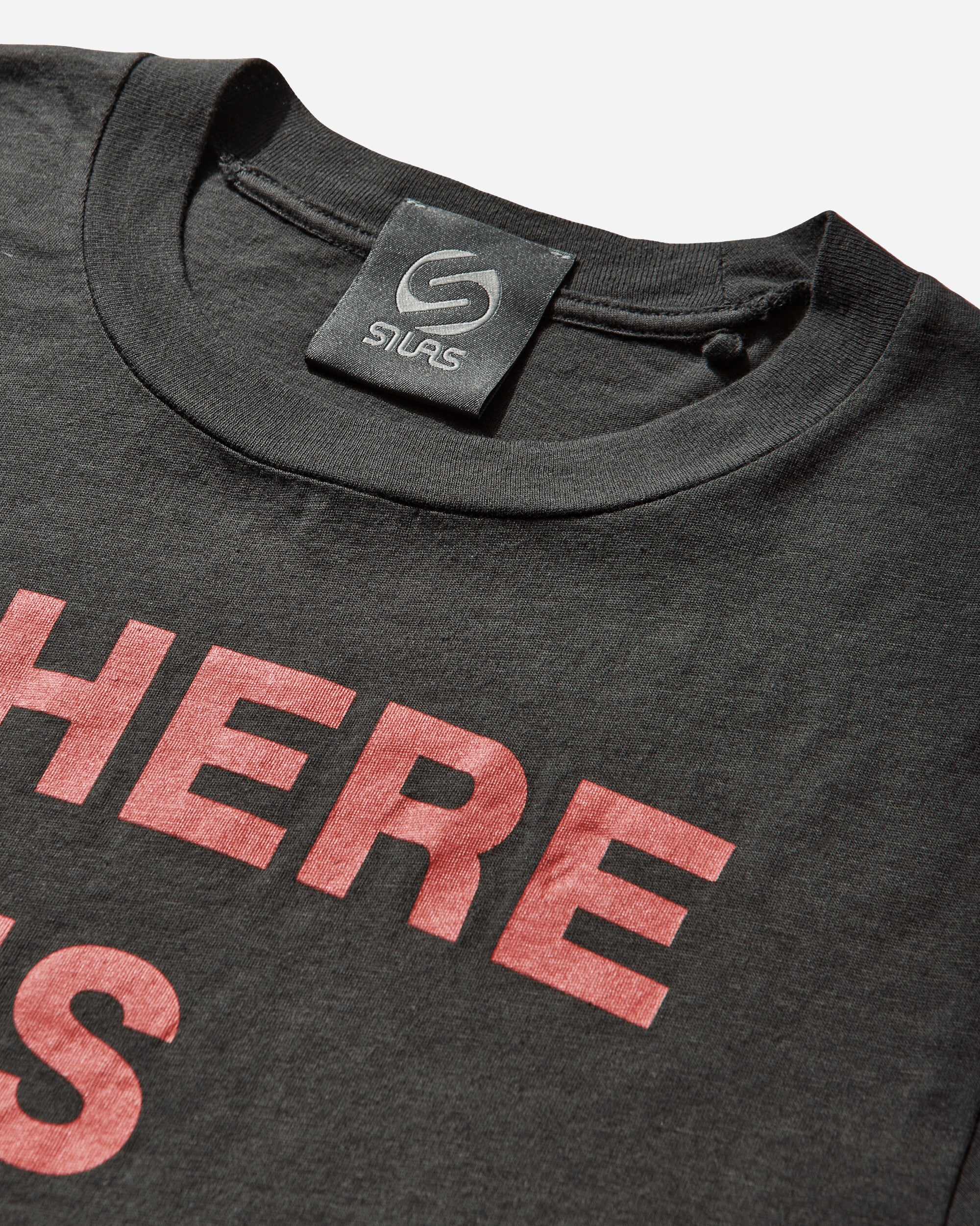 Men's Lightweight Vintage T-Shirt Black - Image 3
