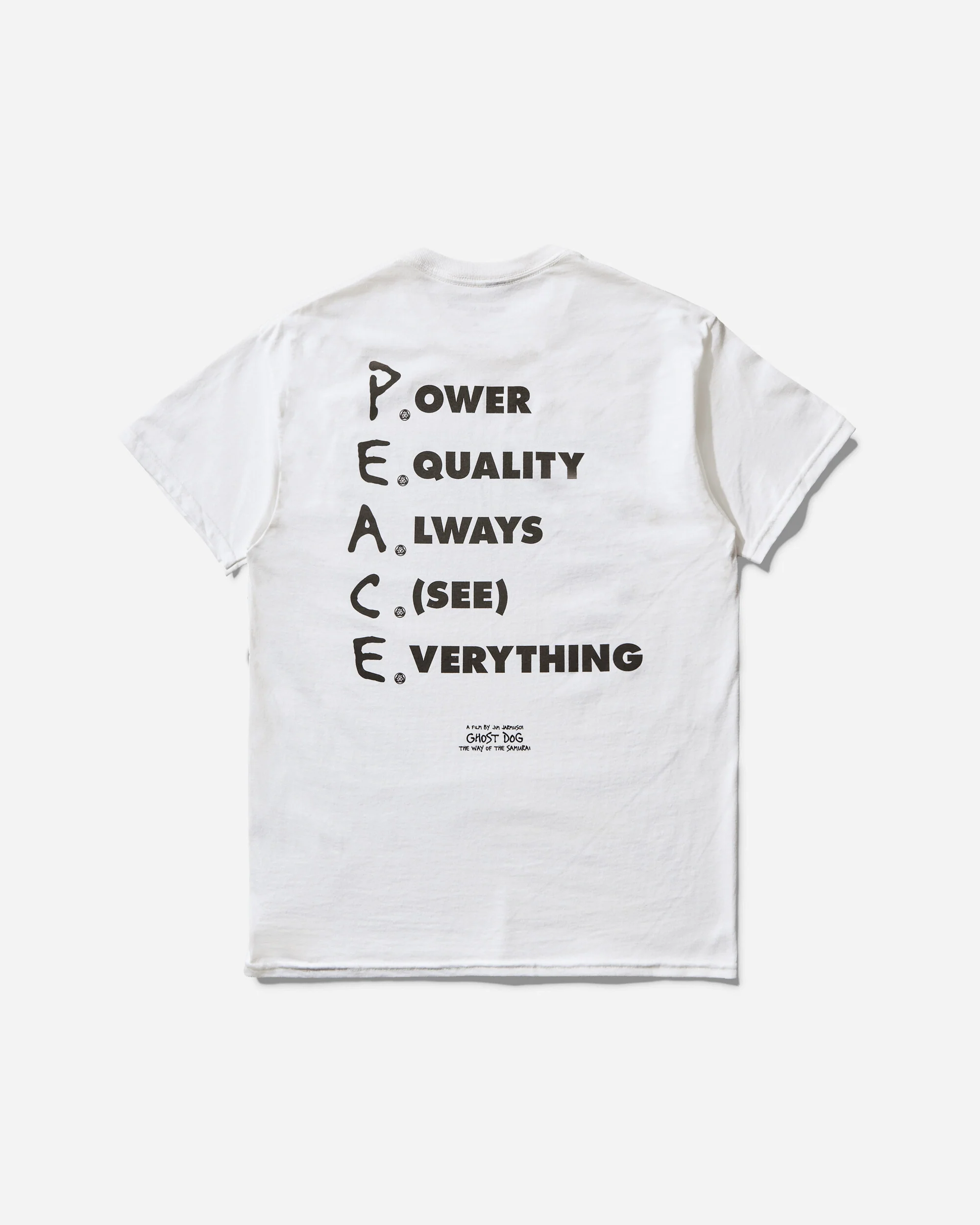 Men's Ghost Dog T-Shirt White - Image 2