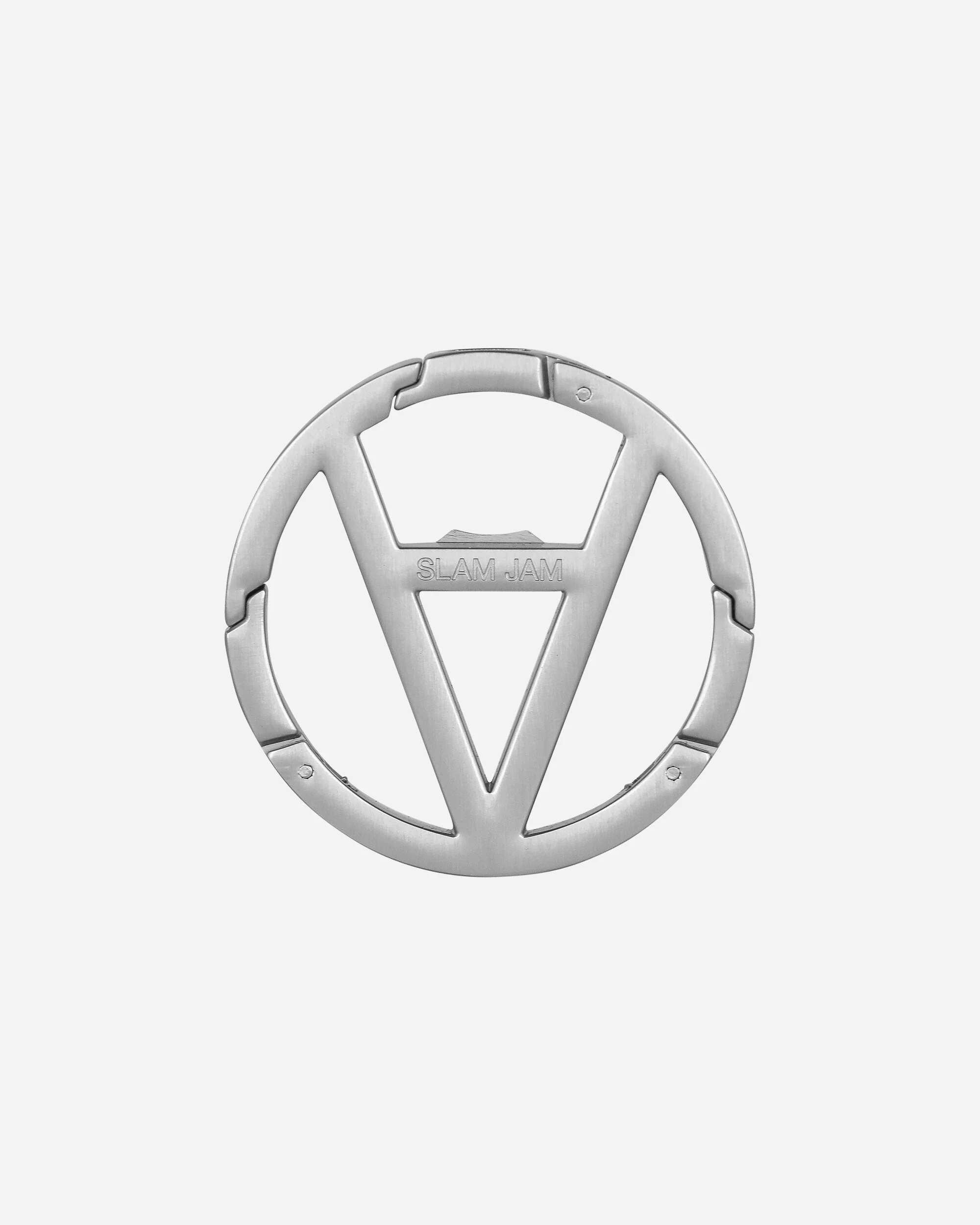 CHAOS IS ORDER Logo Carabiner Silver - Image 2