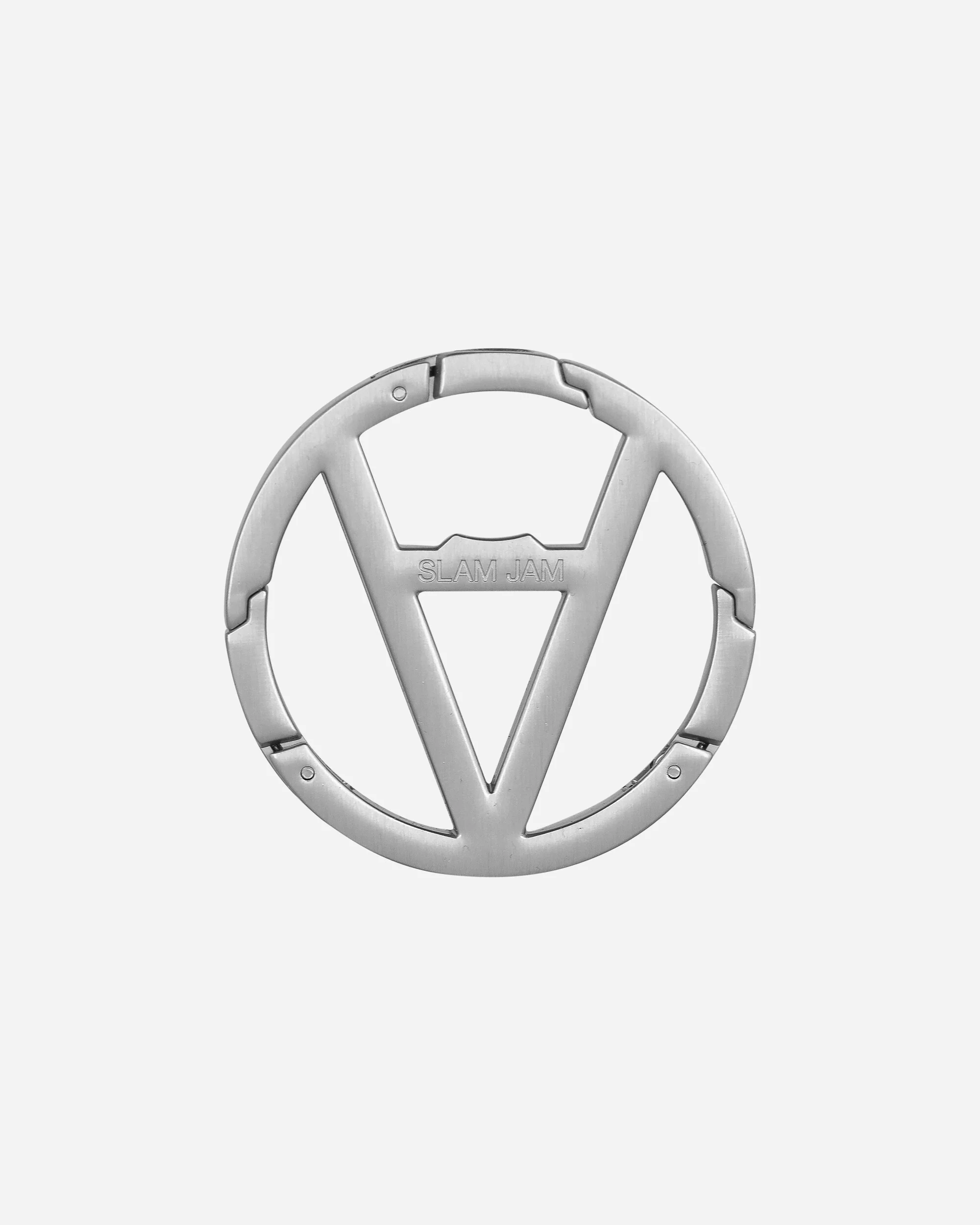 CHAOS IS ORDER Logo Carabiner Silver - Image 4