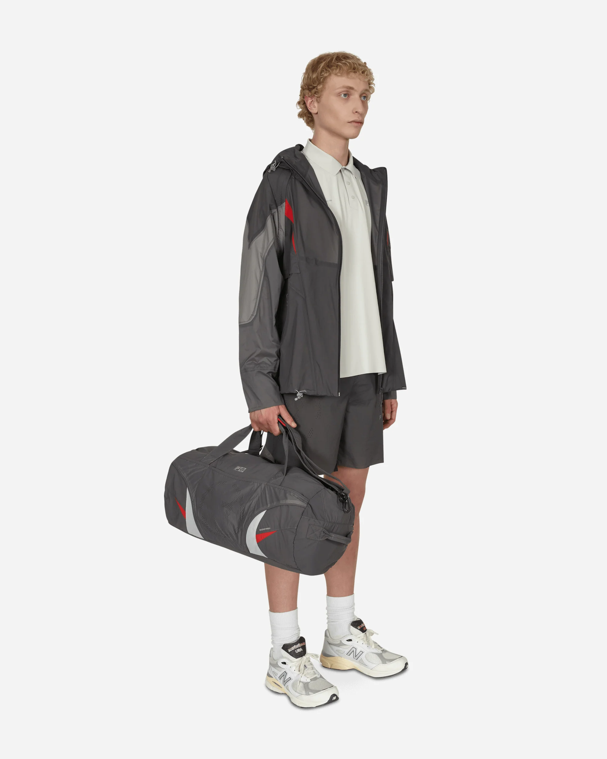 FILA Redefined Gym Bag Grey - Image 6