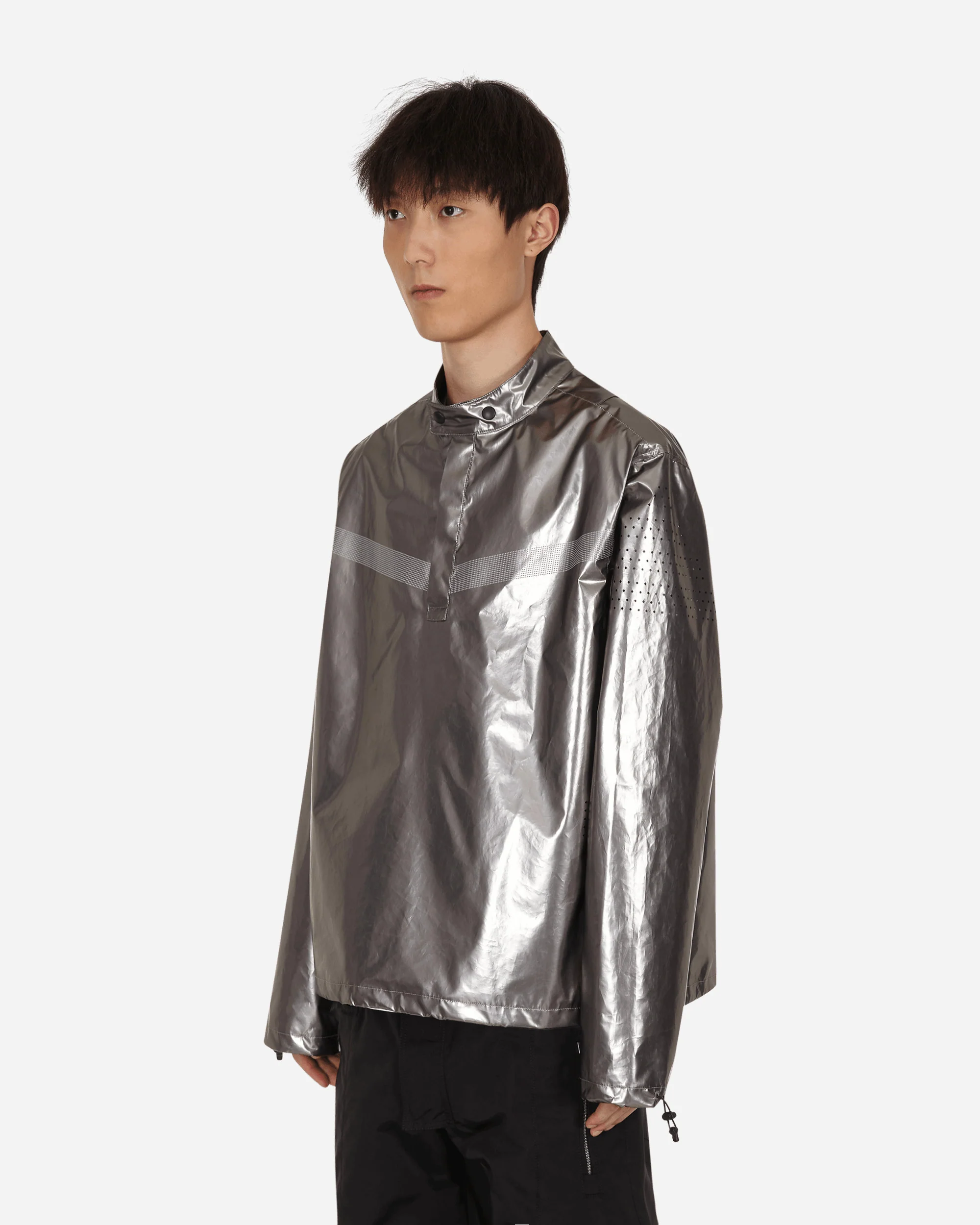 Devo Reverse Evolution Track Top Grey - Image 2