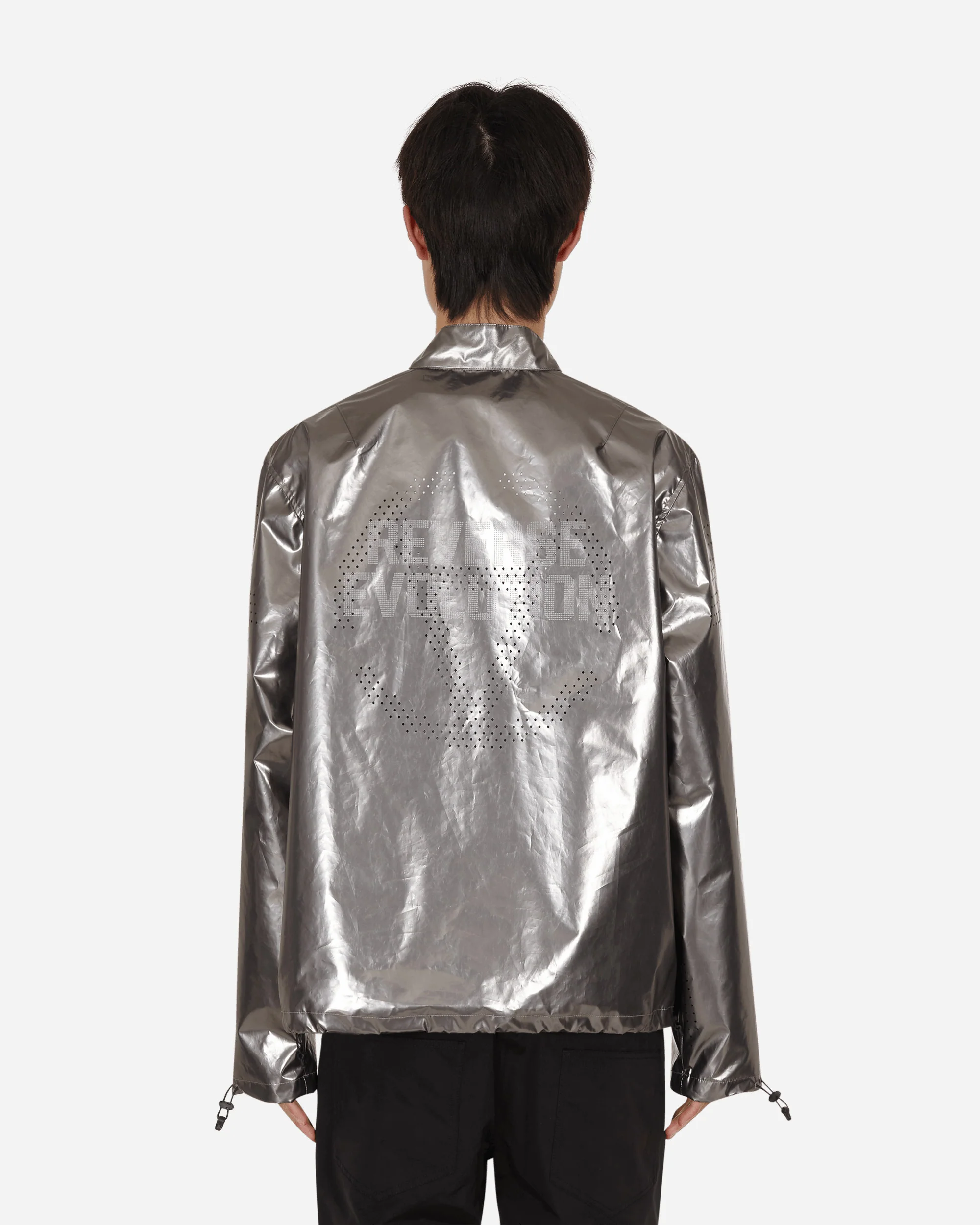 Devo Reverse Evolution Track Top Grey - Image 3