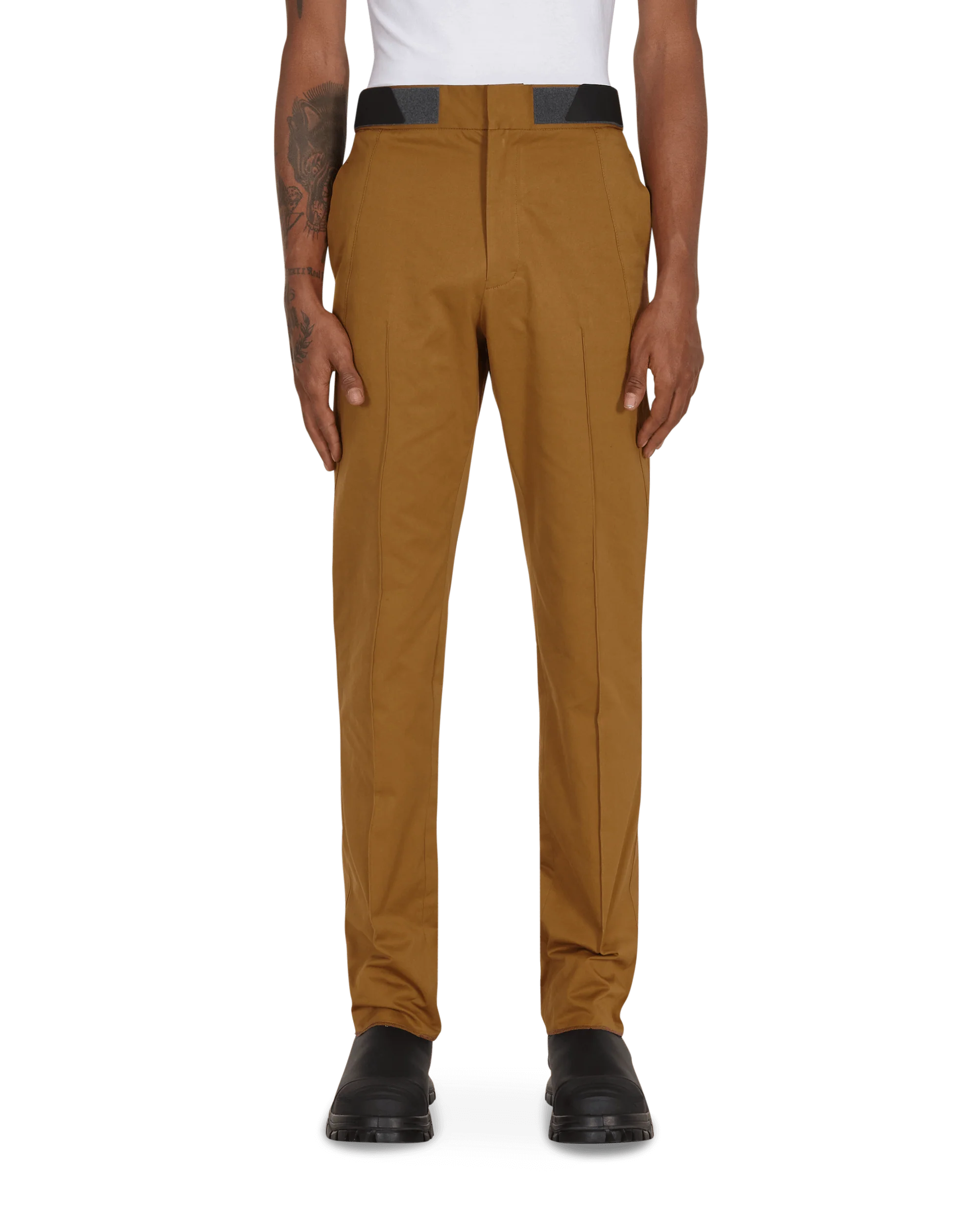 Diagonal Attica Pants Brown - Image 2